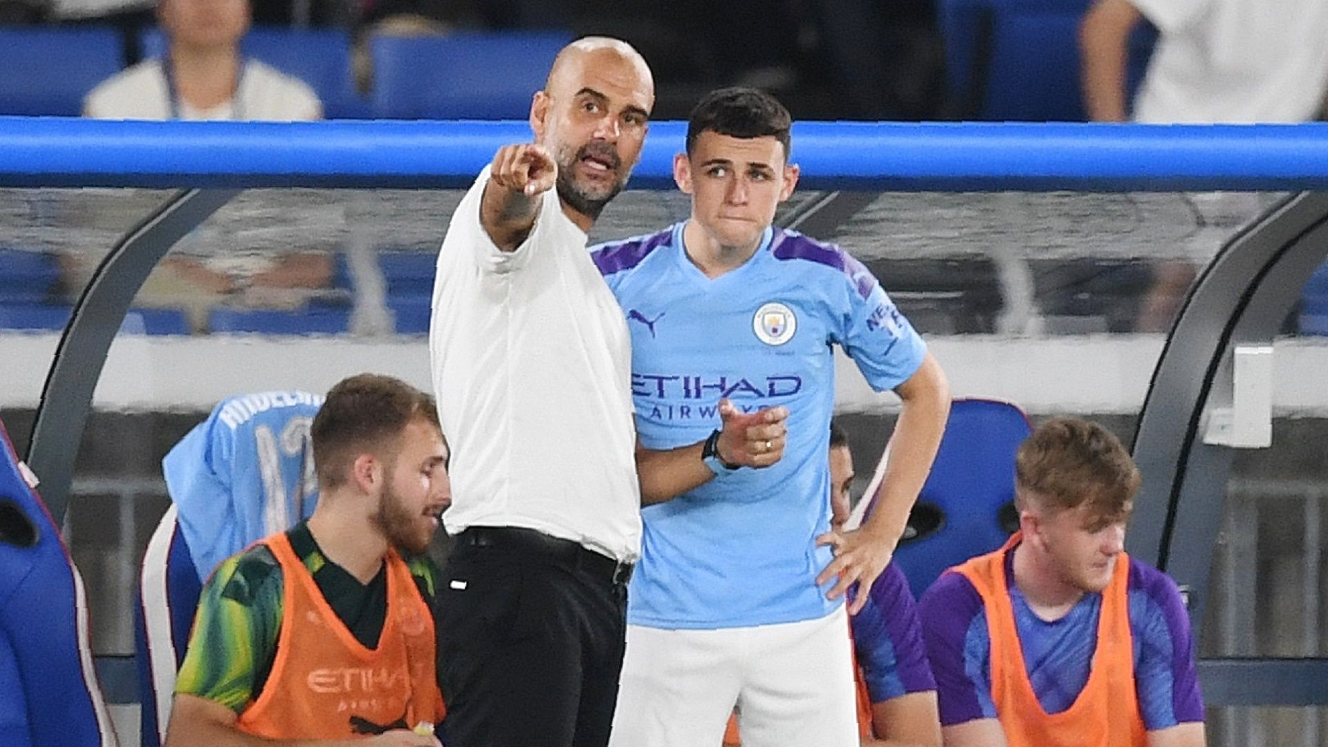 2020-01-18 Guardiola Foden Manchester City