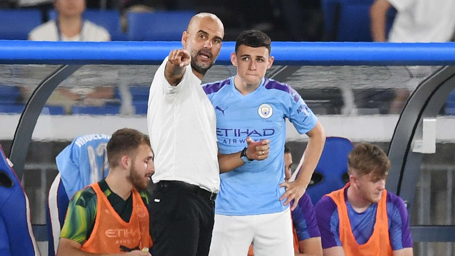 2020-01-18 Guardiola Foden Manchester City