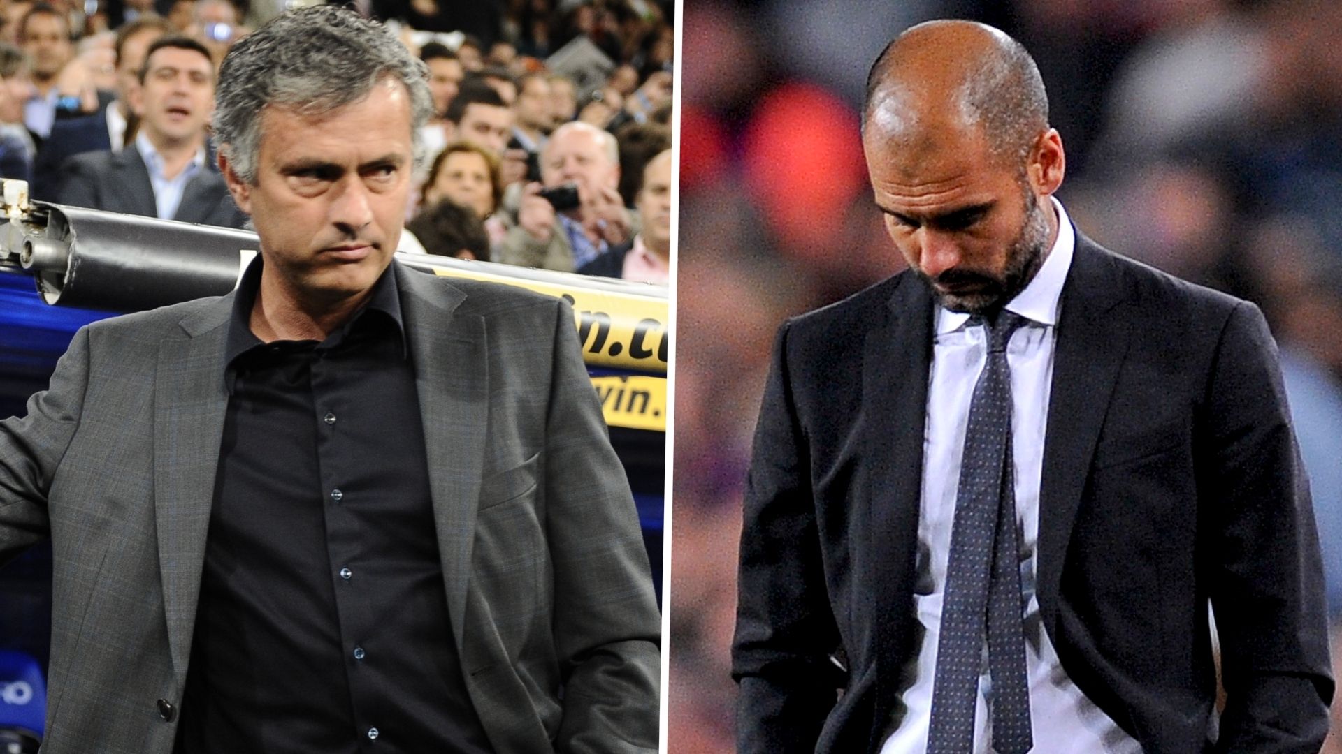 Jose Mourinho Pep Guardiola Real Madrid Barcelona GFX