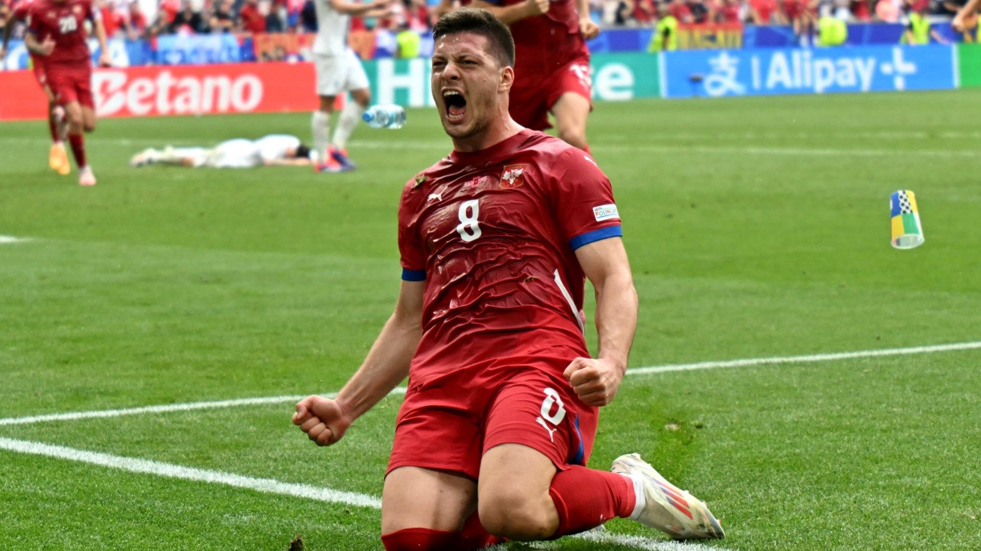 Luka Jovic Serbia Euro 2024