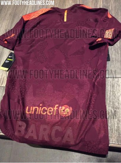 Barca Third Kit 17/18