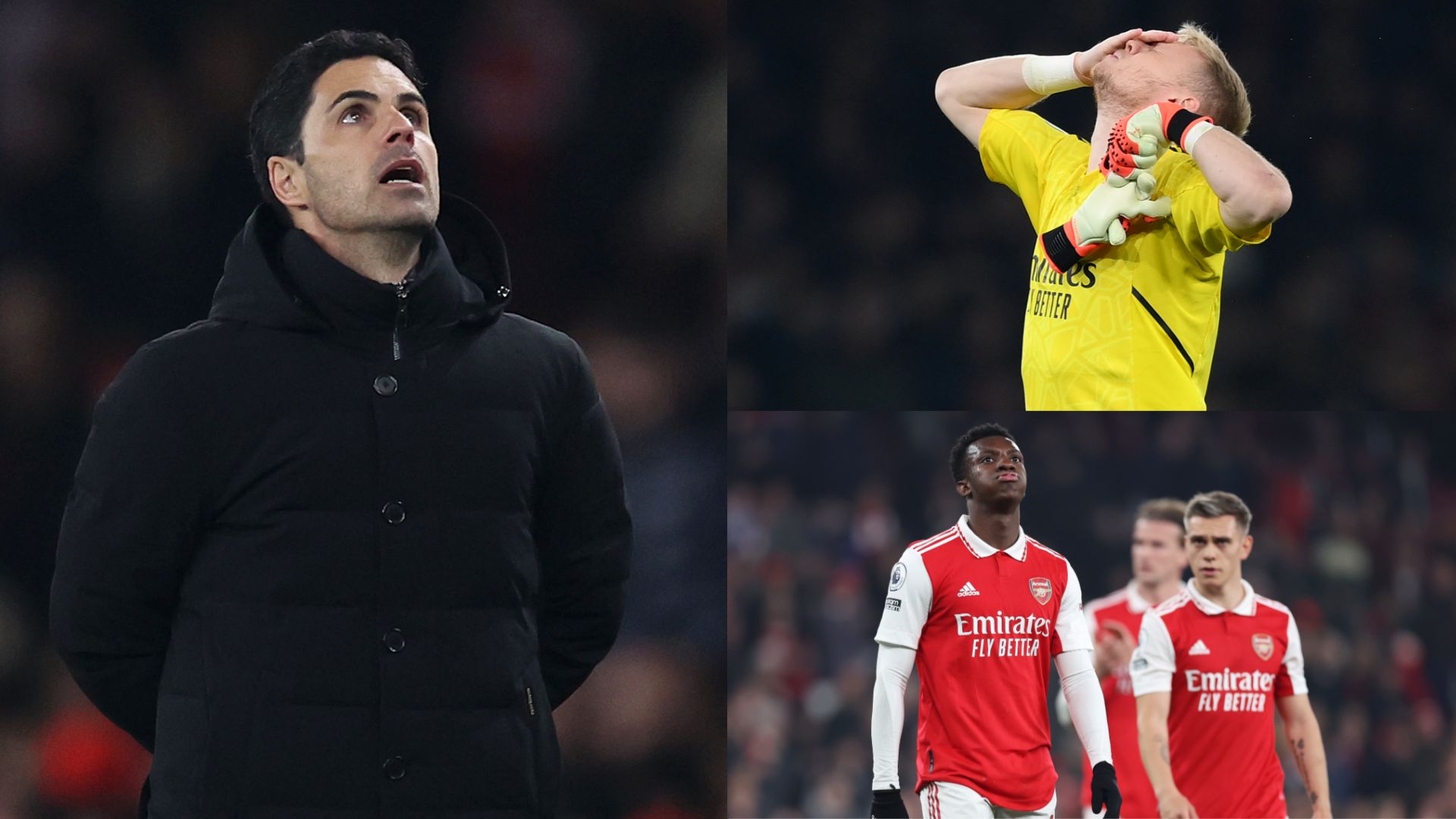 Arsenal Southampton Premier League split 