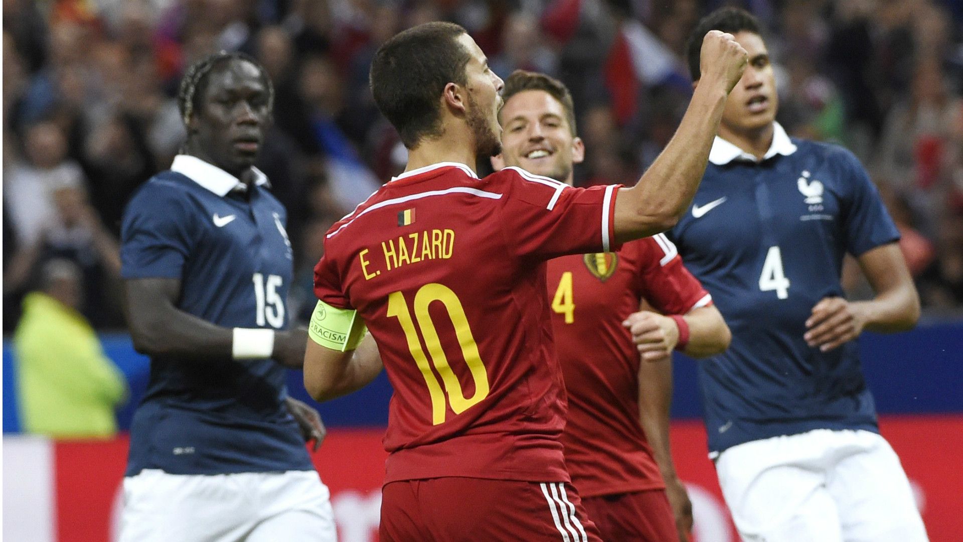 Eden Hazard Francia Belgica Amistoso Internacional 07062015