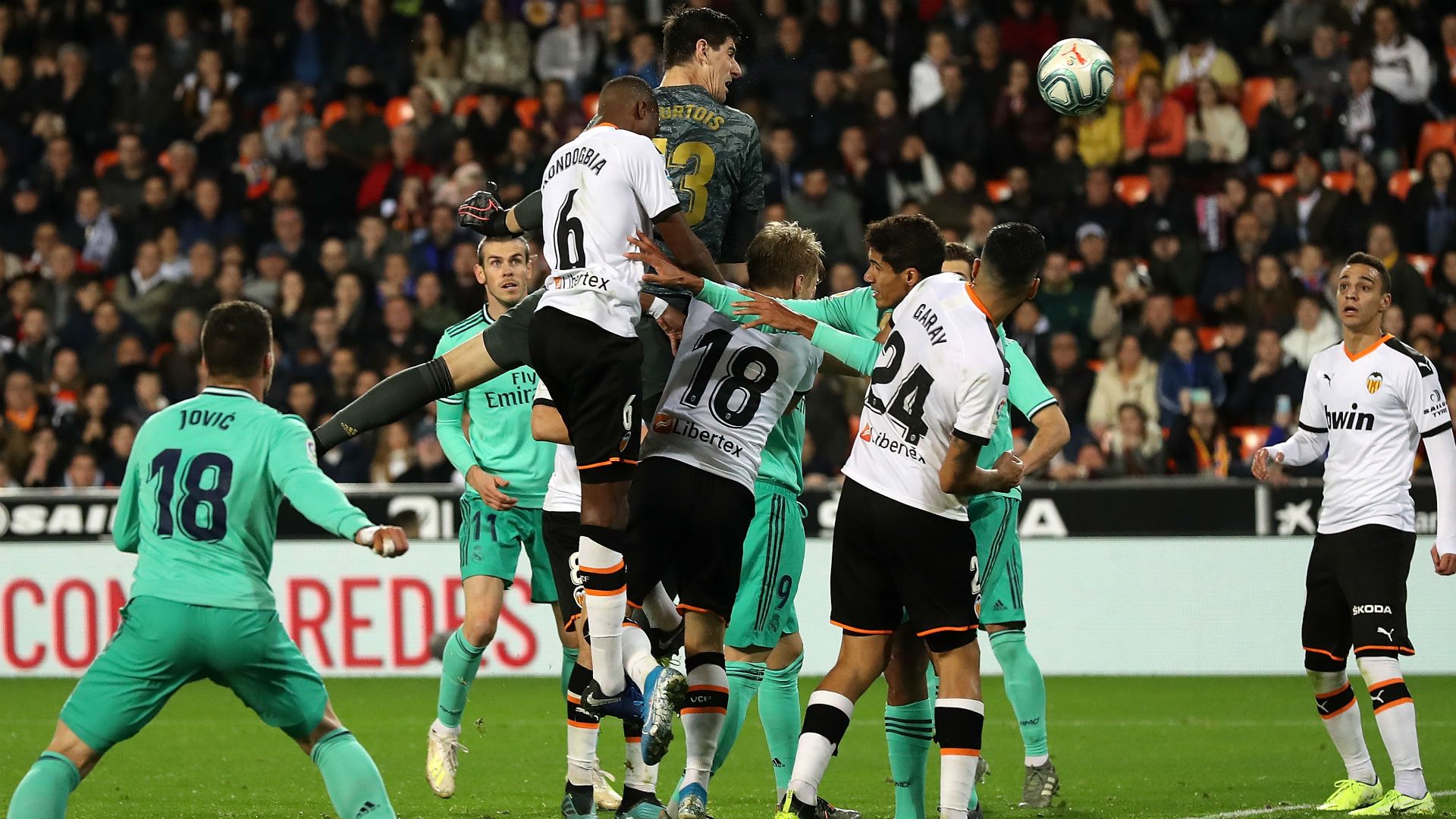 Courtois Valencia Real Madrid LaLiga