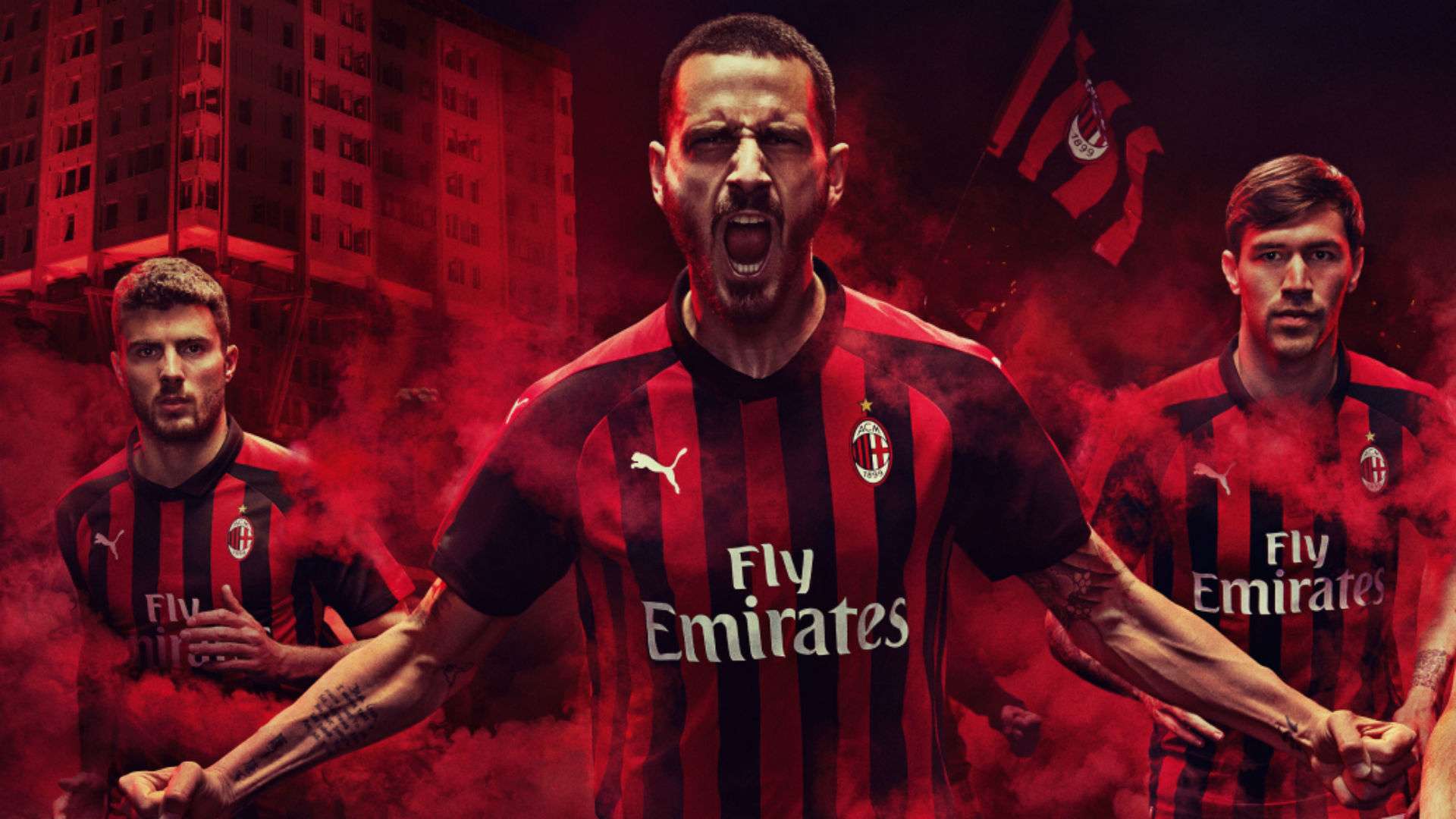 AC Milan home kit 2018-19