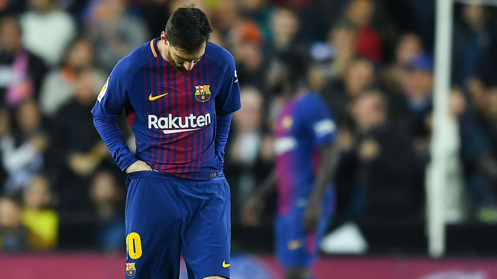 Lionel Messi Barcelona Valencia La Liga