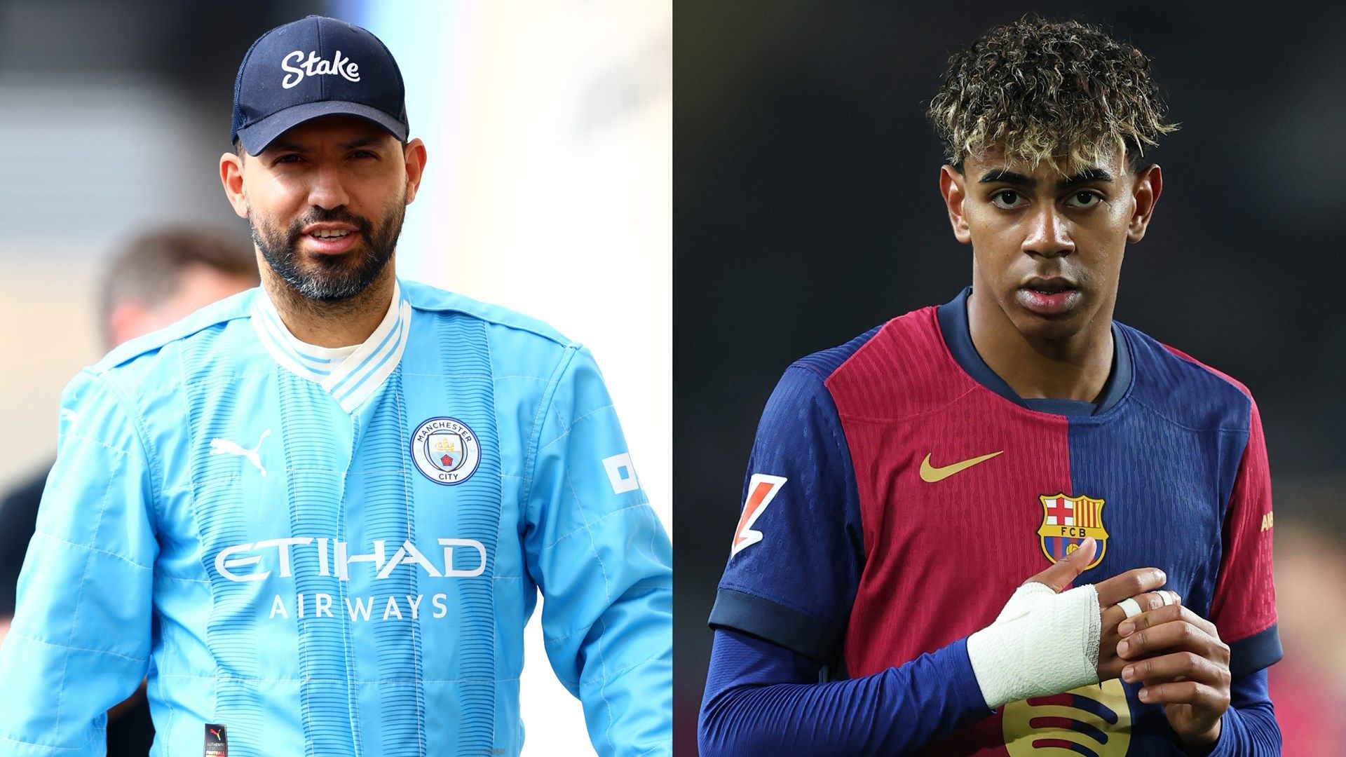 Sergio Aguero Lamine Yamal Barcelona