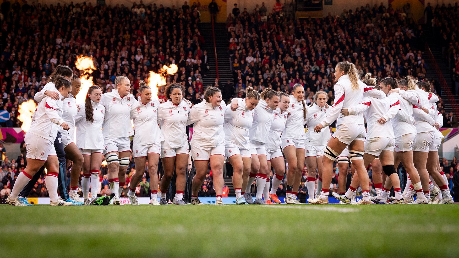 England Women's Rugby team 