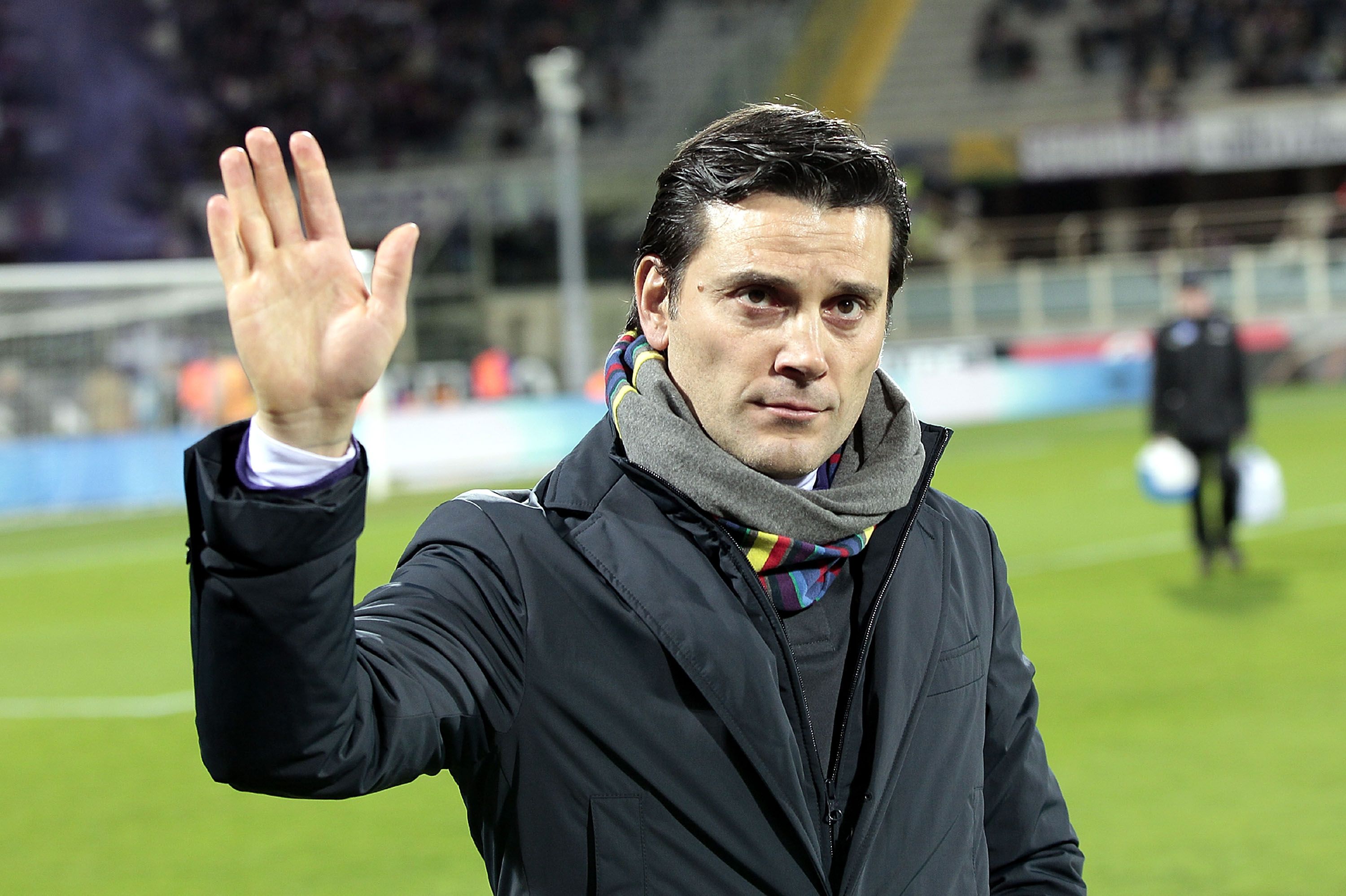Fiorentina head coach Vincenzo Montella
