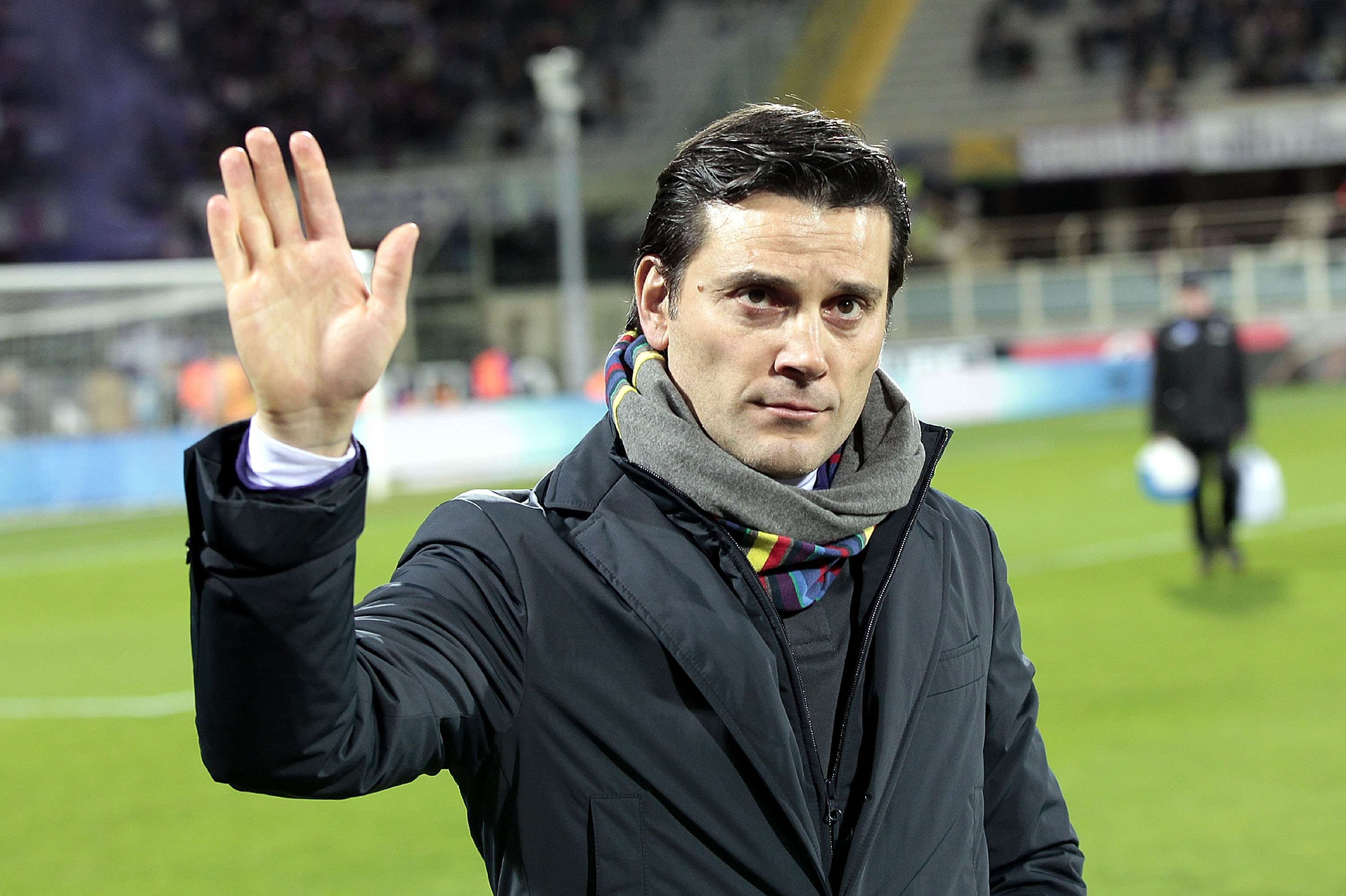 Fiorentina head coach Vincenzo Montella