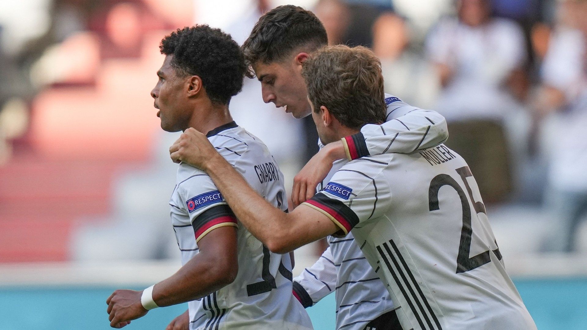 Thomas Müller Kai Havertz Serge Gnabry Germany Deutschland