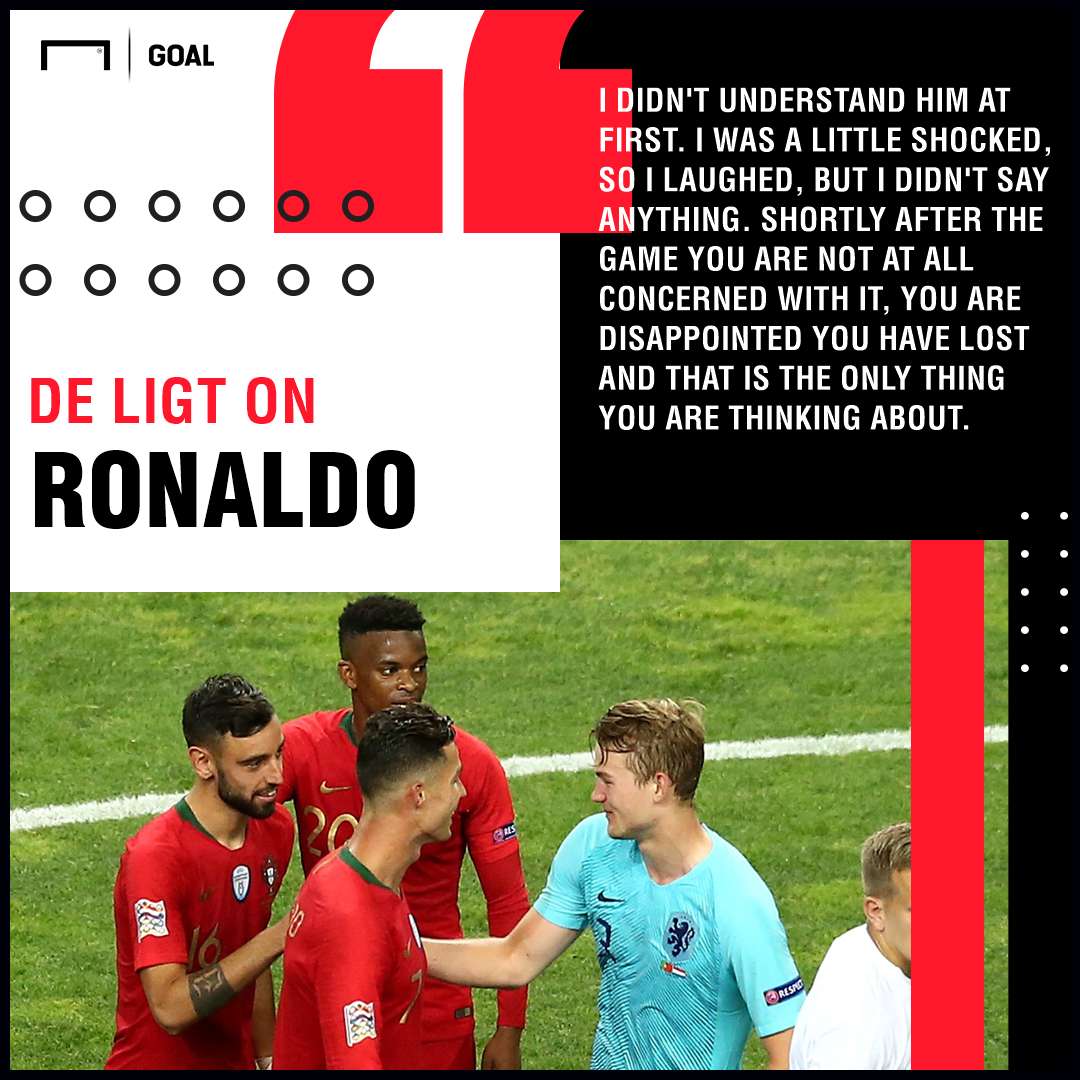 Matthijs De Ligt Cristiano Ronaldo Juventus PS