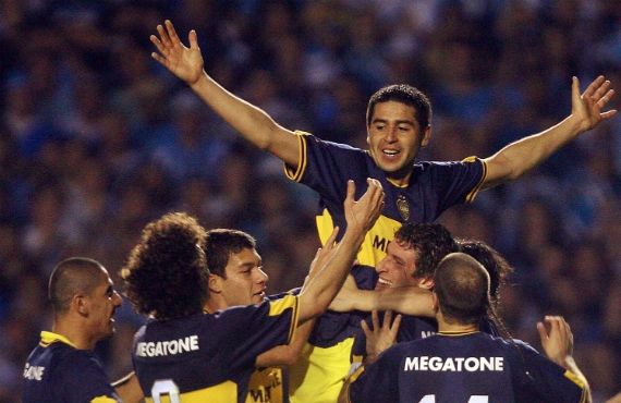 Riquelme - Boca - Gremio 2007