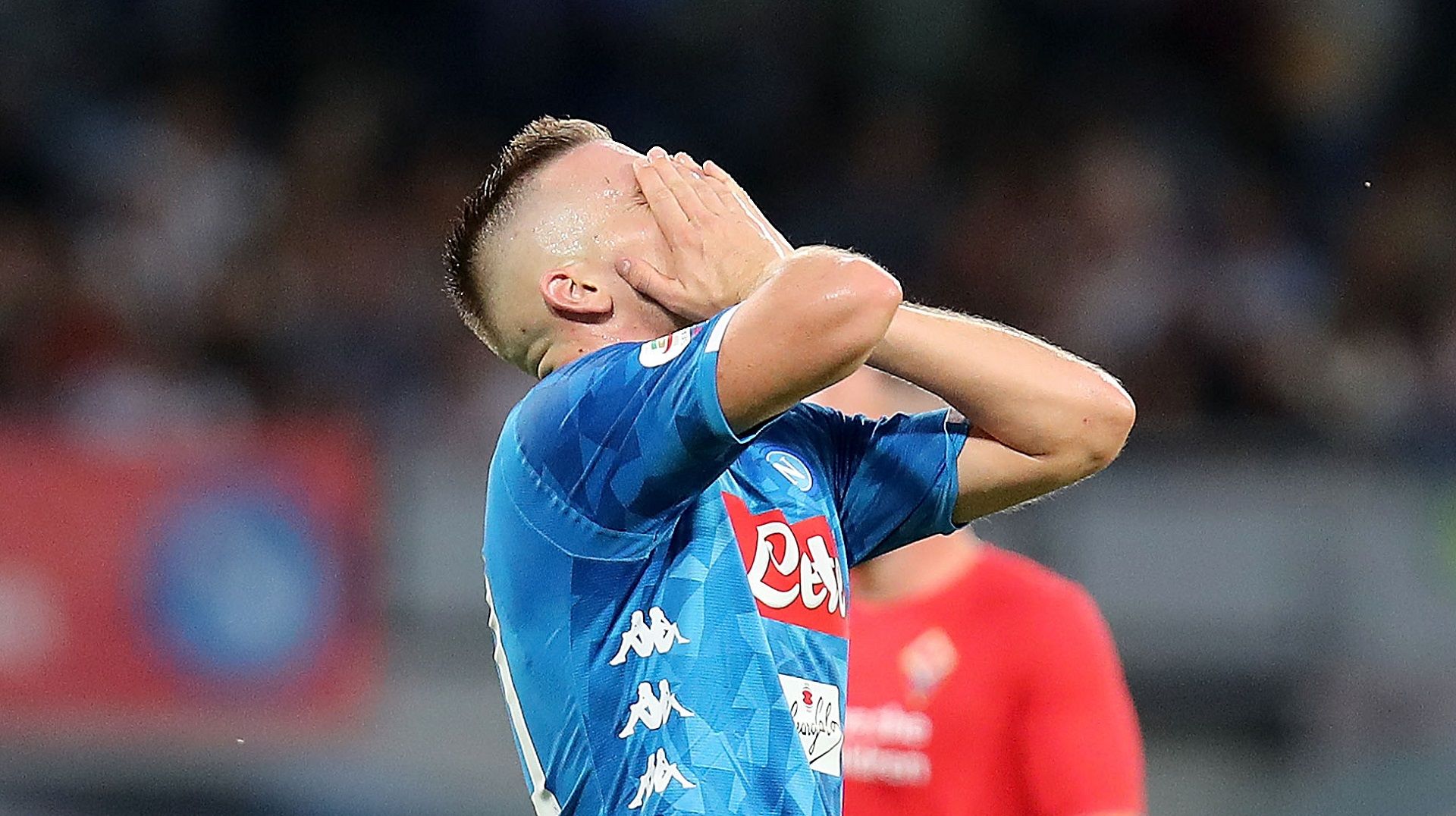Piotr Zielinski Napoli Fiorentina 15092018