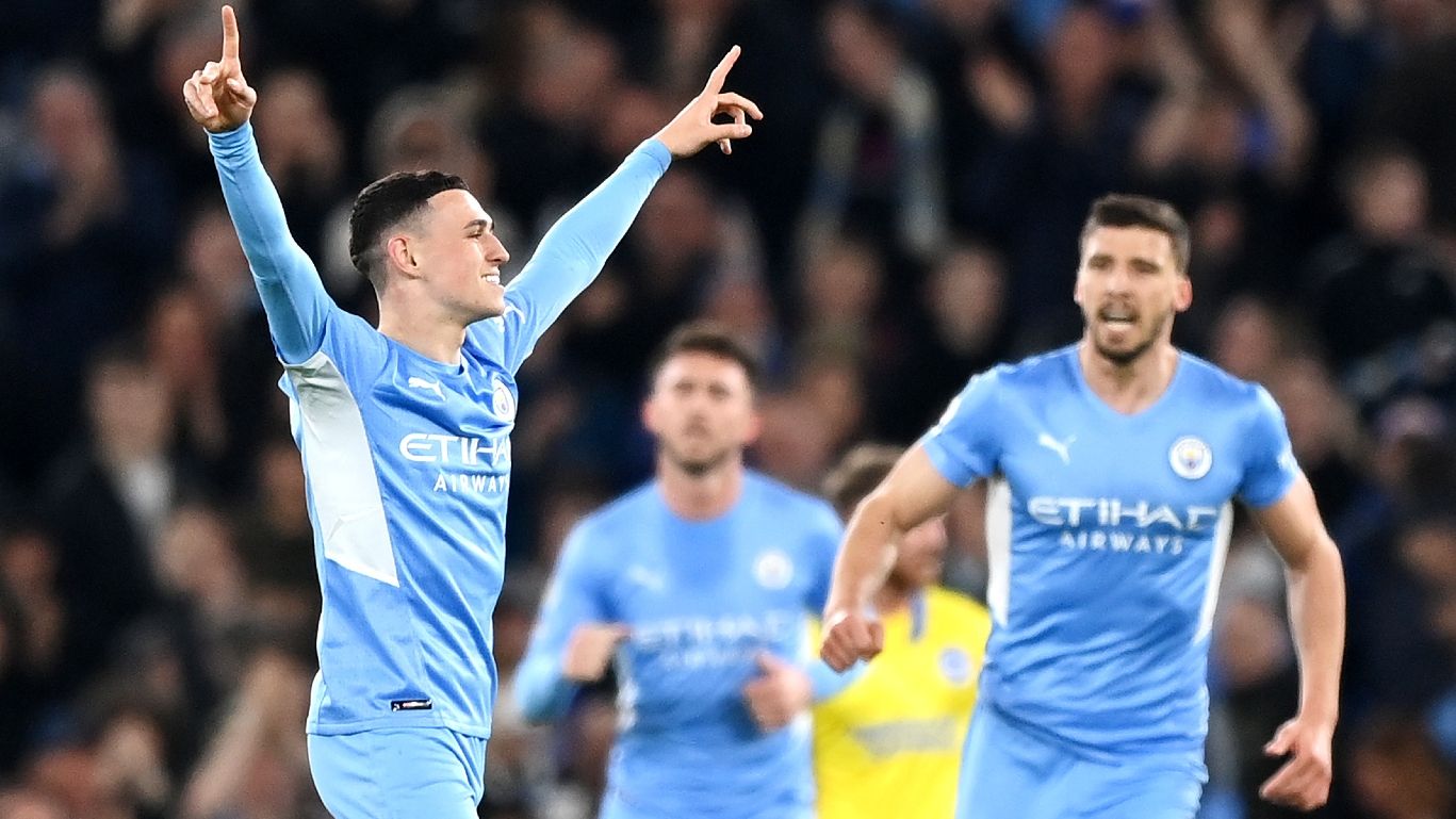 Phil Foden Manchester City Brighton 2021-22