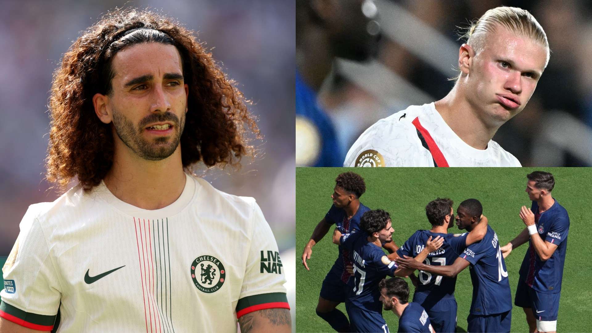 Marc Cucurella Erling Haaland Ousmane Dembele