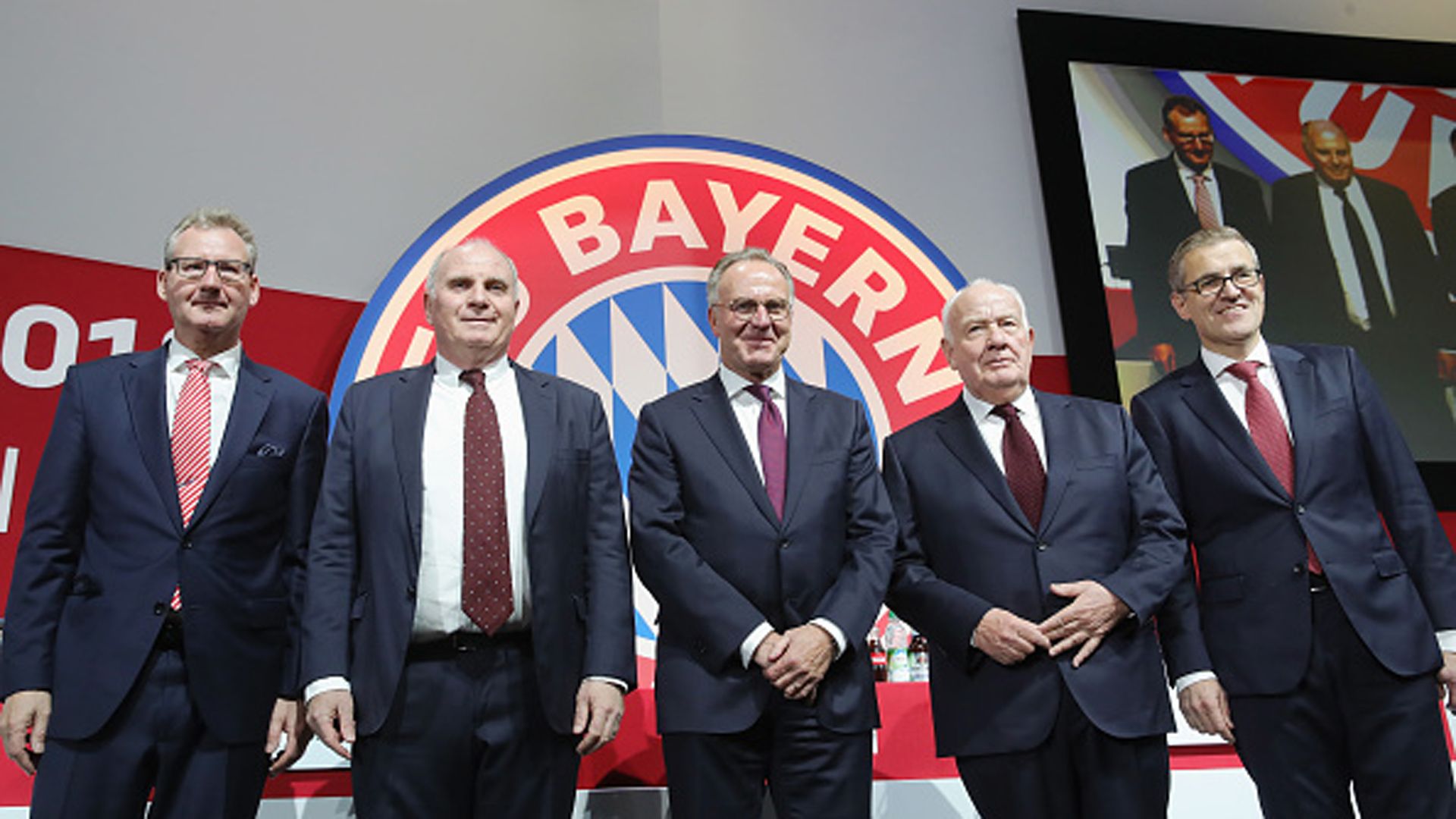 Uli Hoeneß Karl-Heinz Rummenigge FC Bayern
