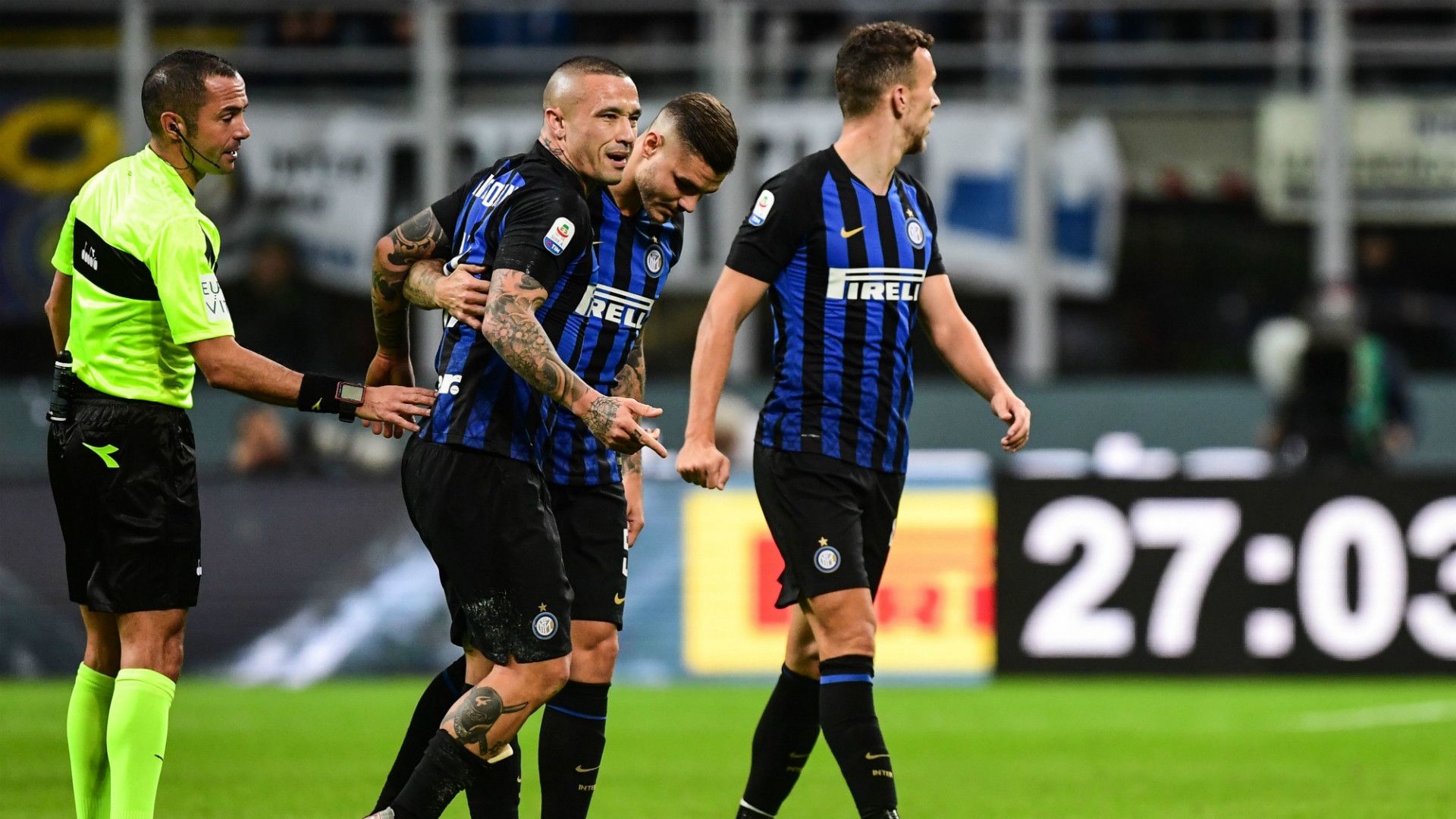 Radja Nainggolan Inter Milan Serie A