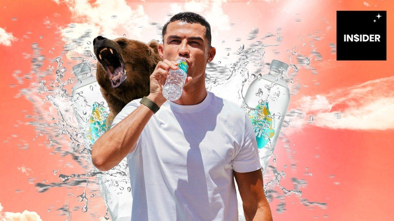 Cristiano Ronaldo Goal Insider water