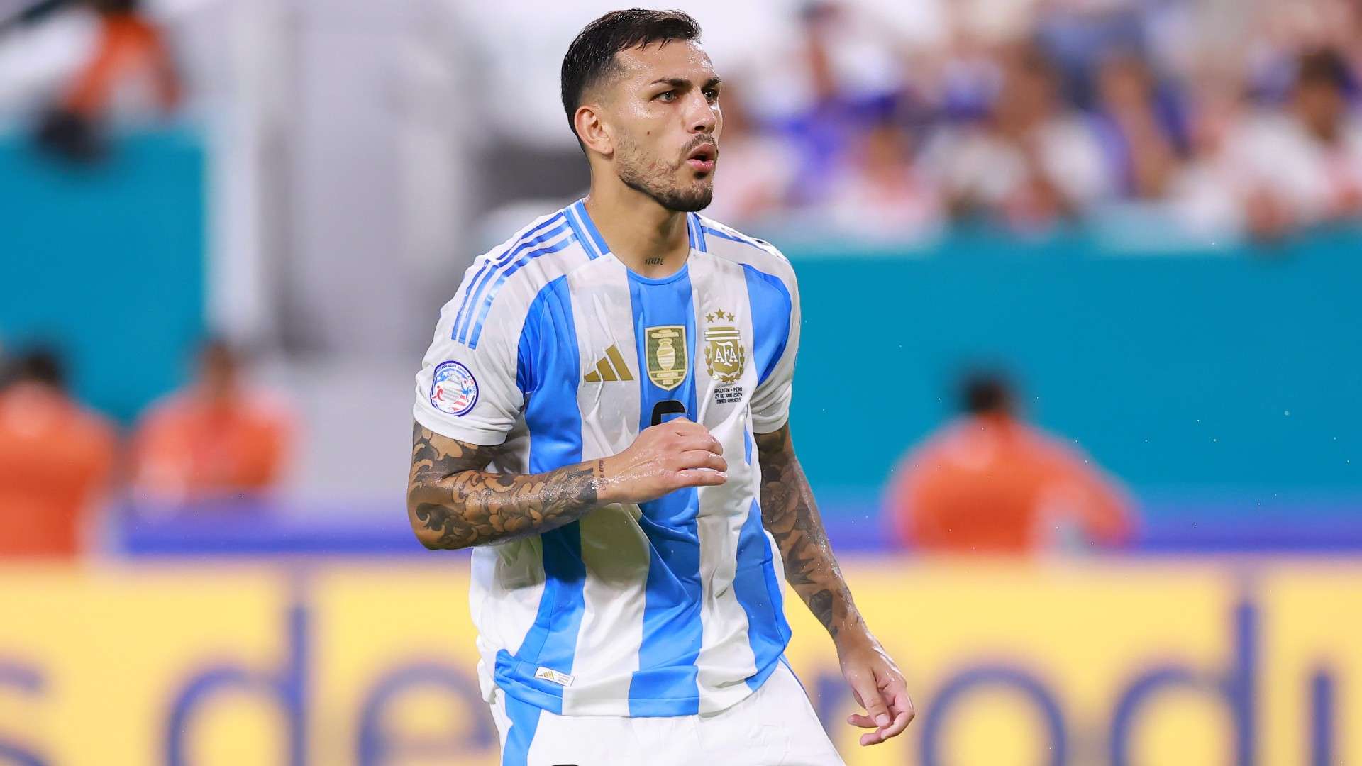 Leandro Paredes Argentina Peru Copa America 29062024