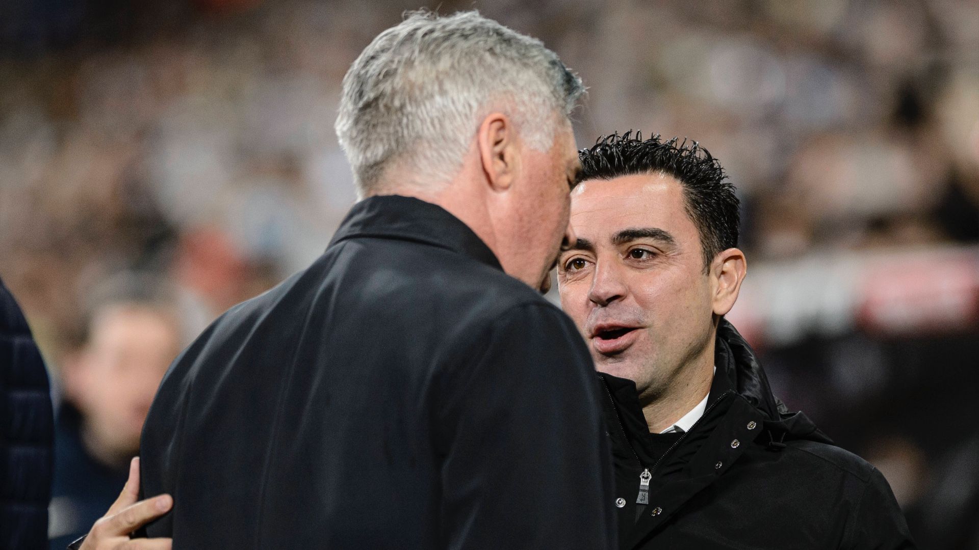 ONLY GERMANY Xavi Carlo Ancelotti Barcelona Real Madrid 2022