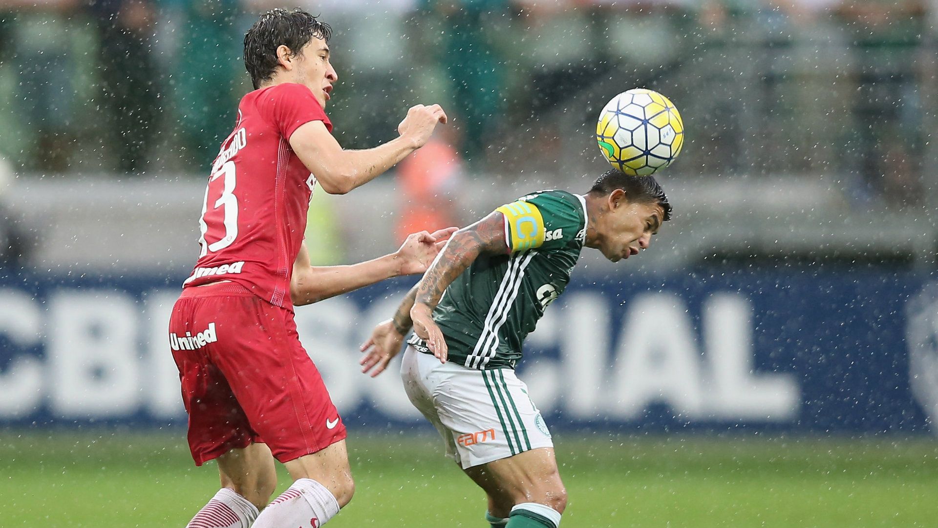 Rodrigo Dourado Dudu Palmeiras Internacional Brasileirão 06112016