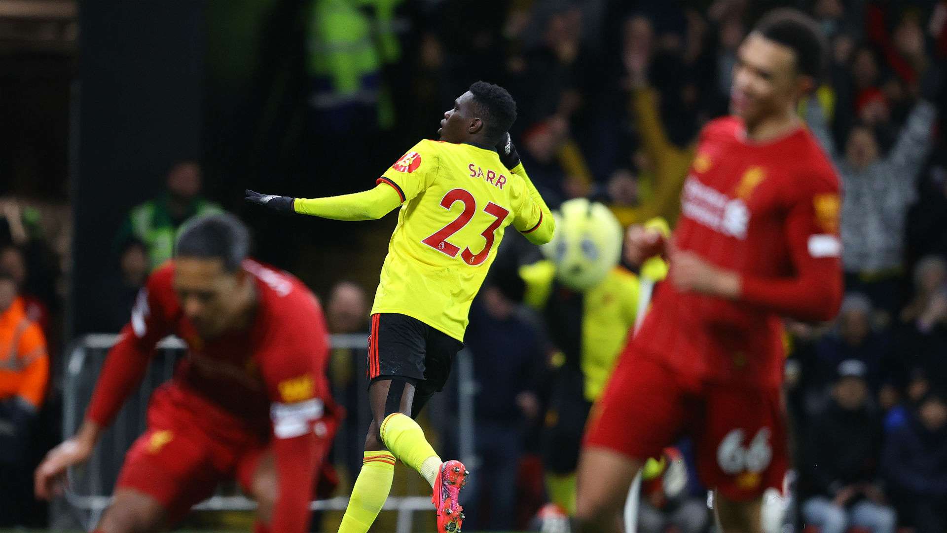 Ismaila Sarr Watford Liverpool 290220