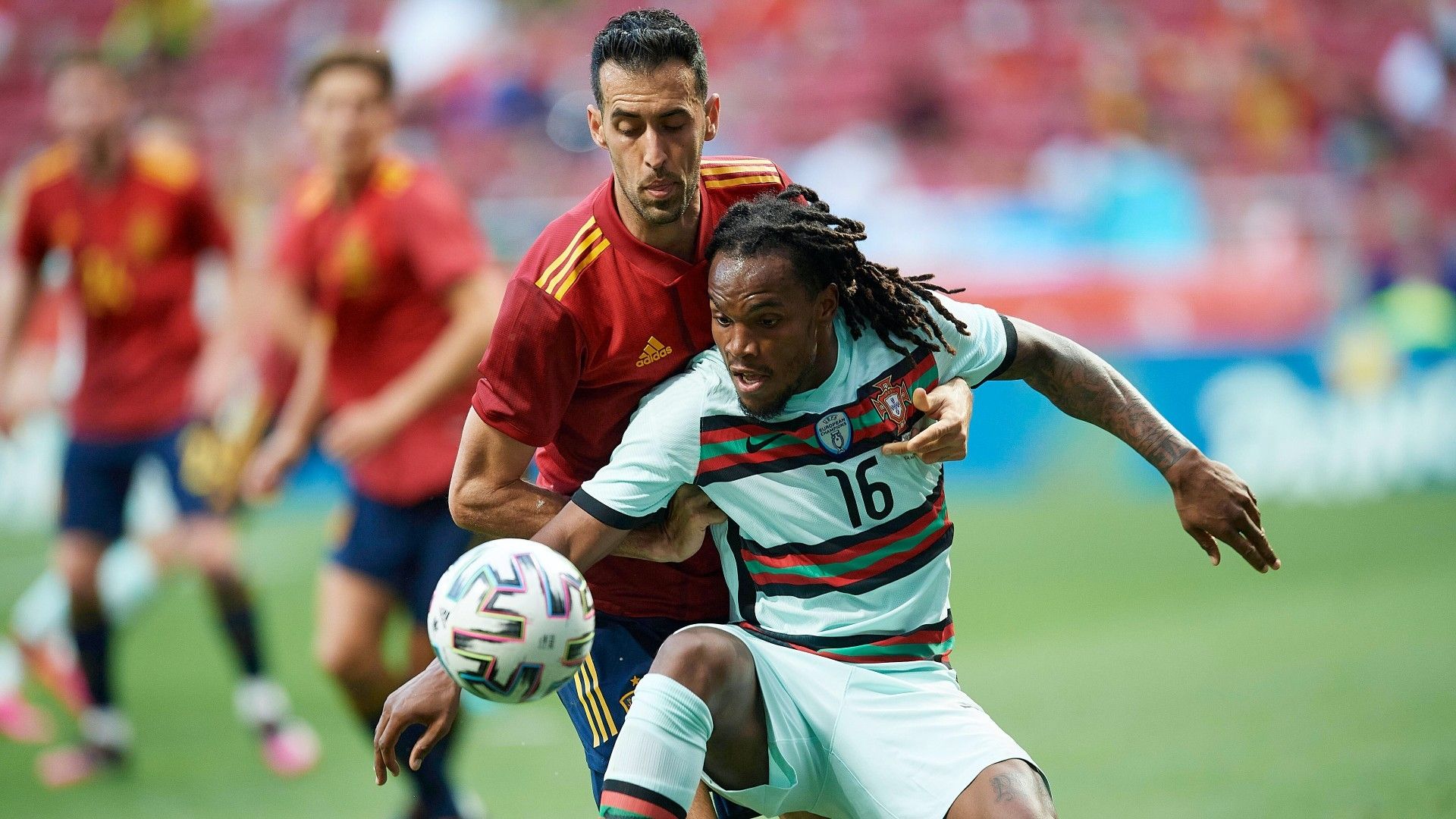 ONLY GERMANY Renato Sanches Sergio Busquets Spain Portugal