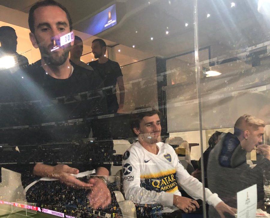 Griezmann Godin River Boca