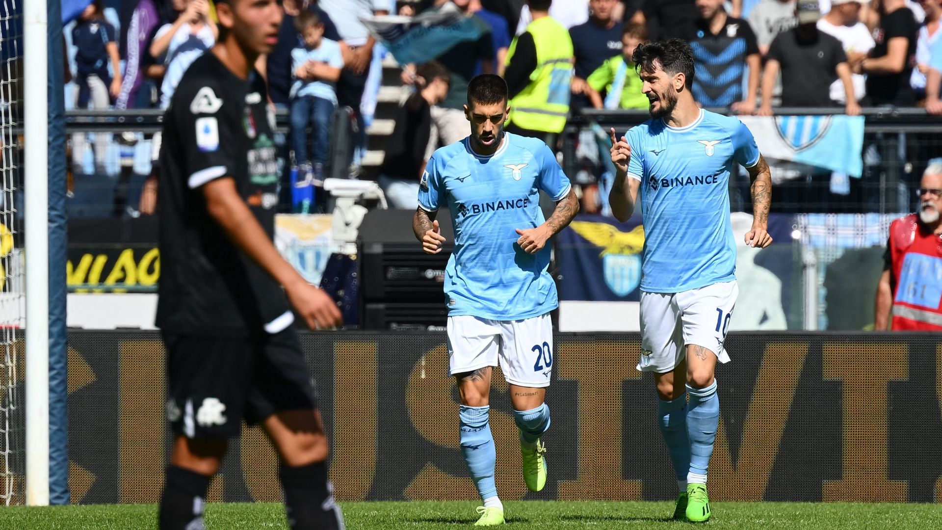 Mattia Zaccagni Lazio Spezia Serie A