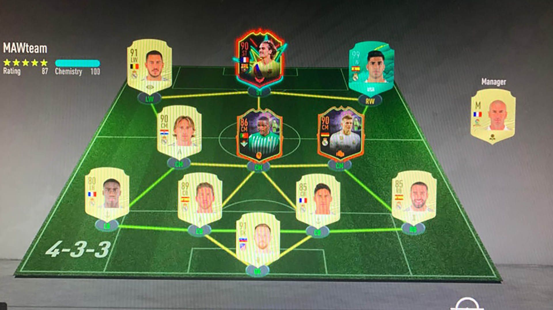 FIFA Ultimate Team Asensio