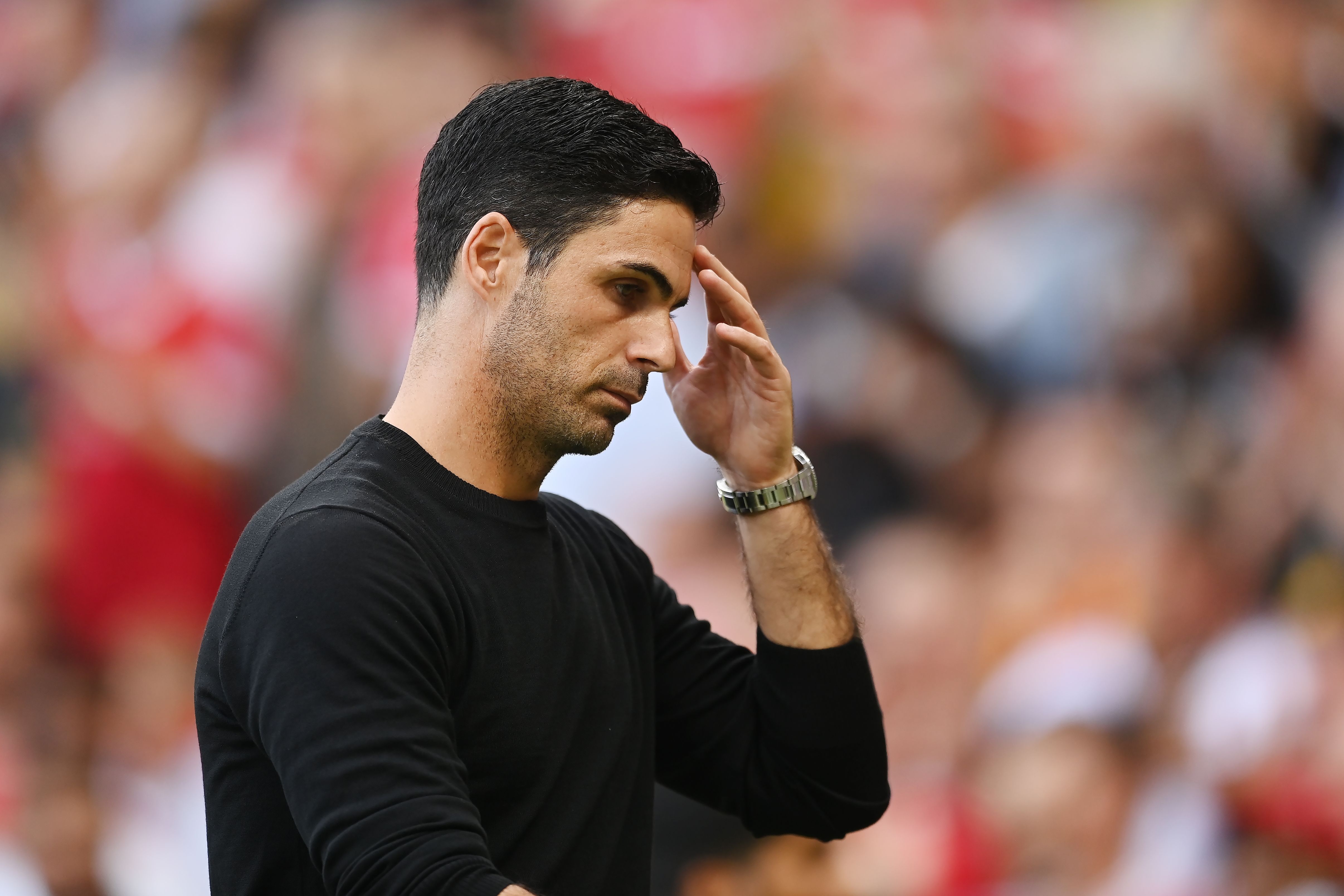 Mikel Arteta distressed Arsenal 2022