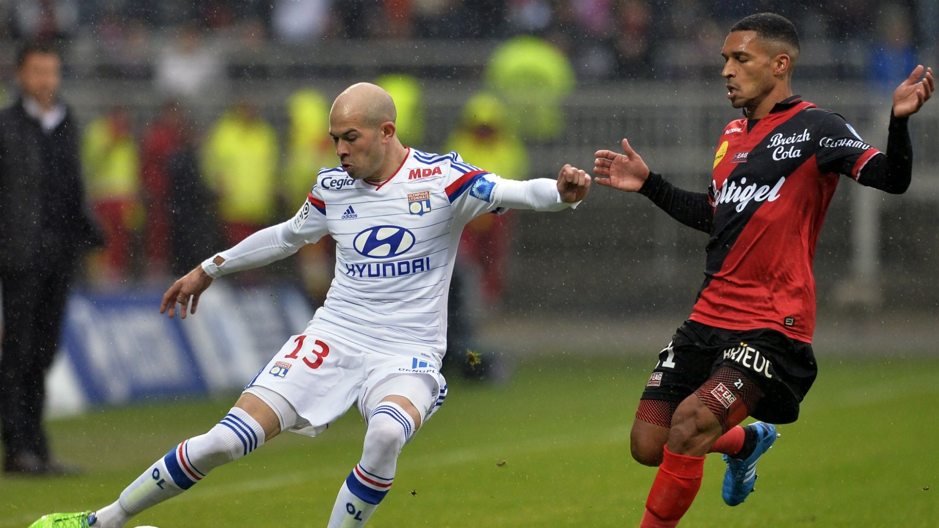 Cristophe Jallet Sylvain Marveaux Lyon Guingamp 09112014