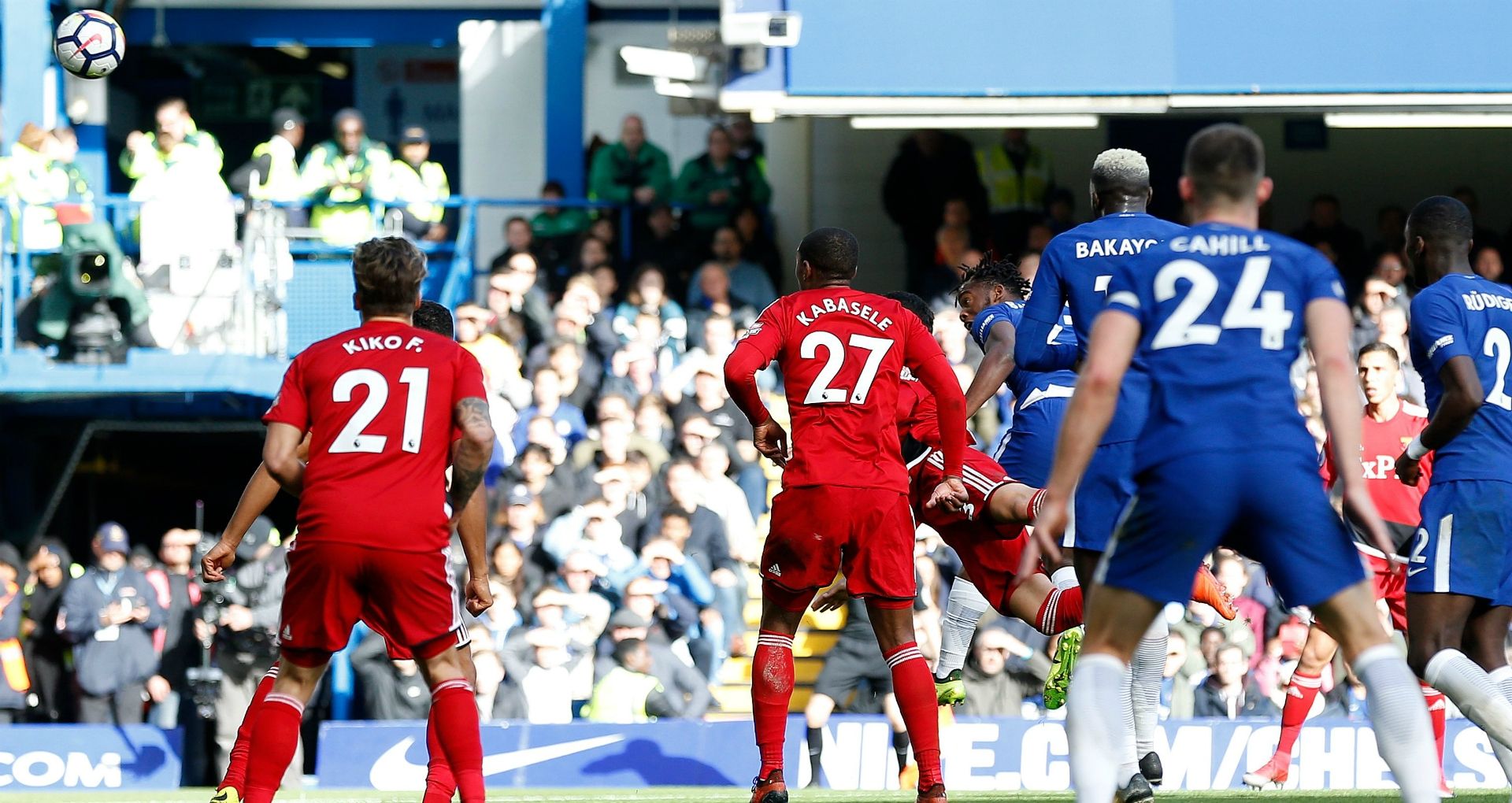 Batshuayi Chelsea Watford 2112017
