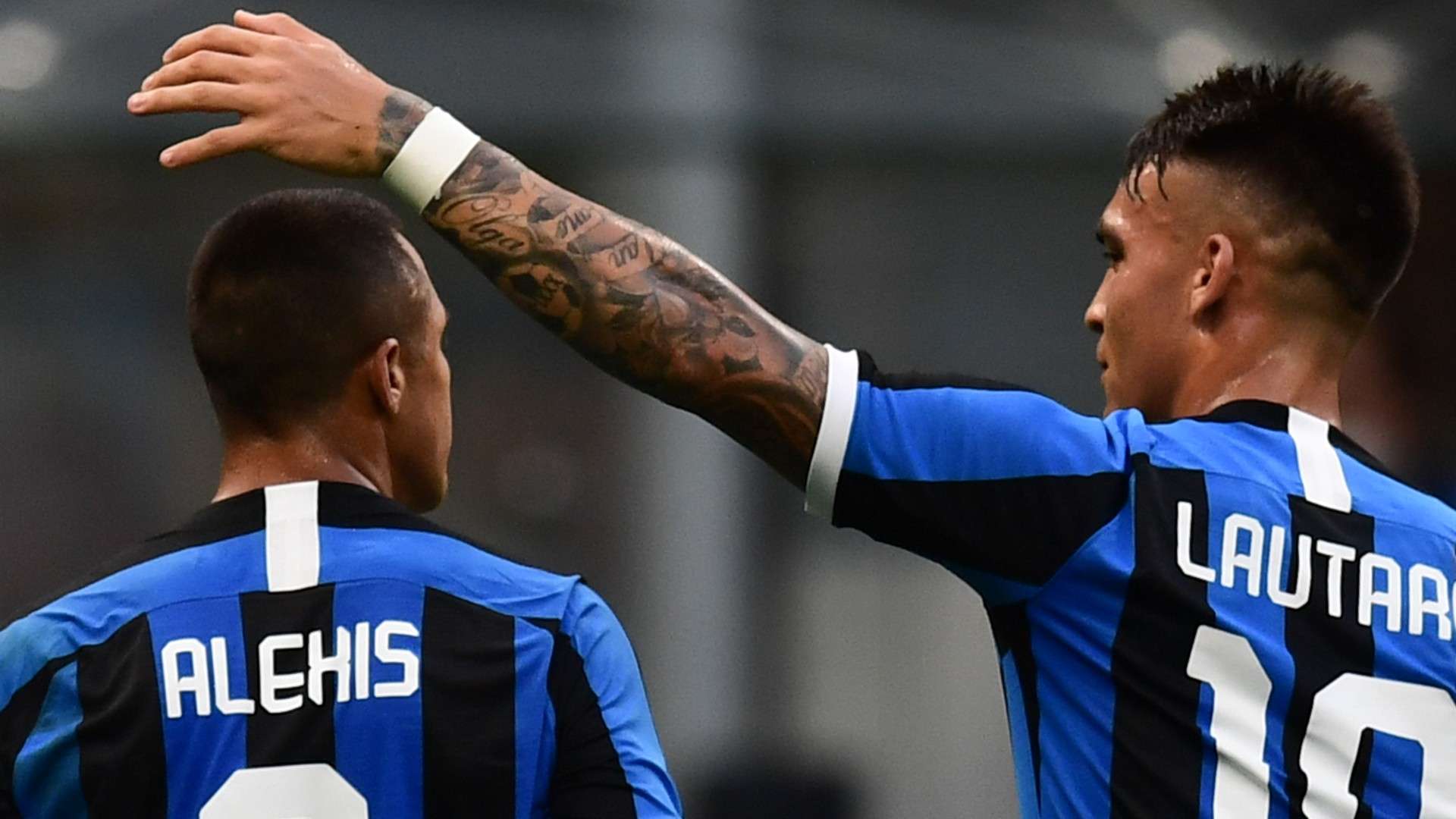 Alexis Sánchez Lautaro Martínez Inter Brescia 1720