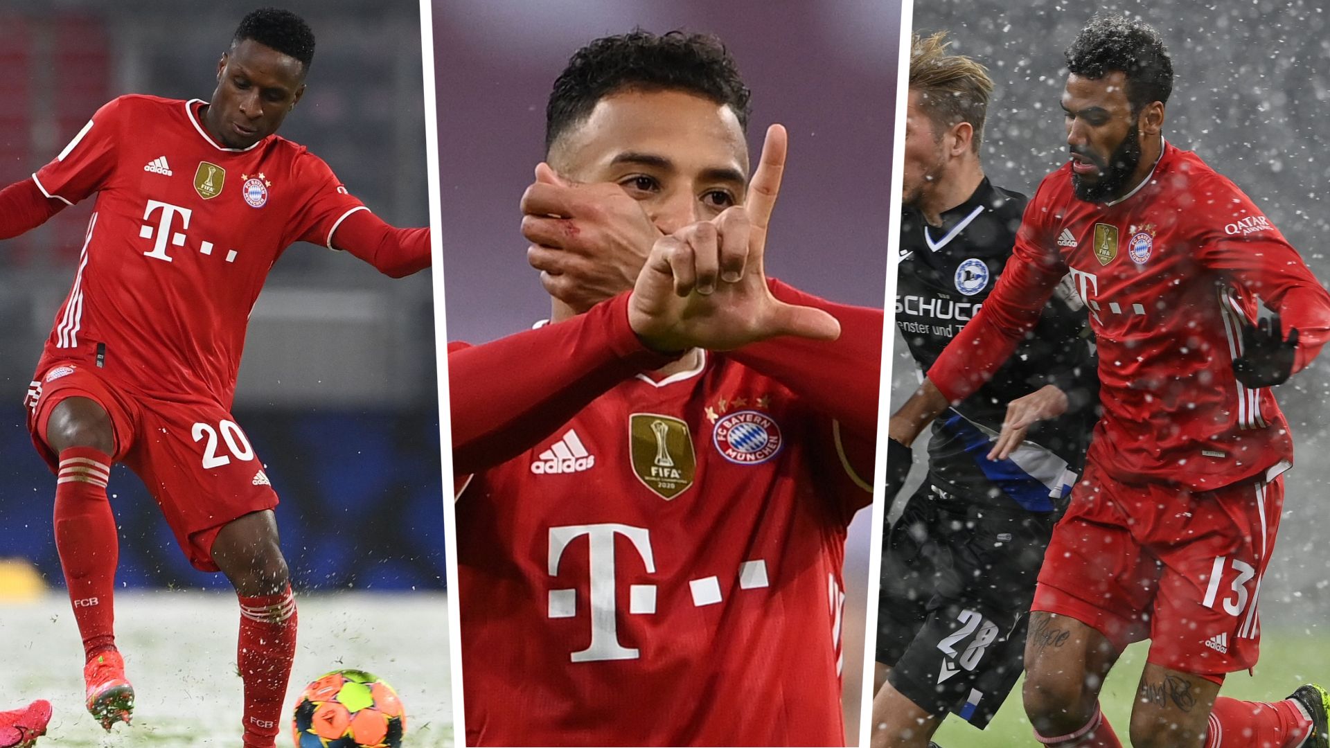 GFX Bouna Sarr Corentin Tolisso Eric Maxim Choupo Moting