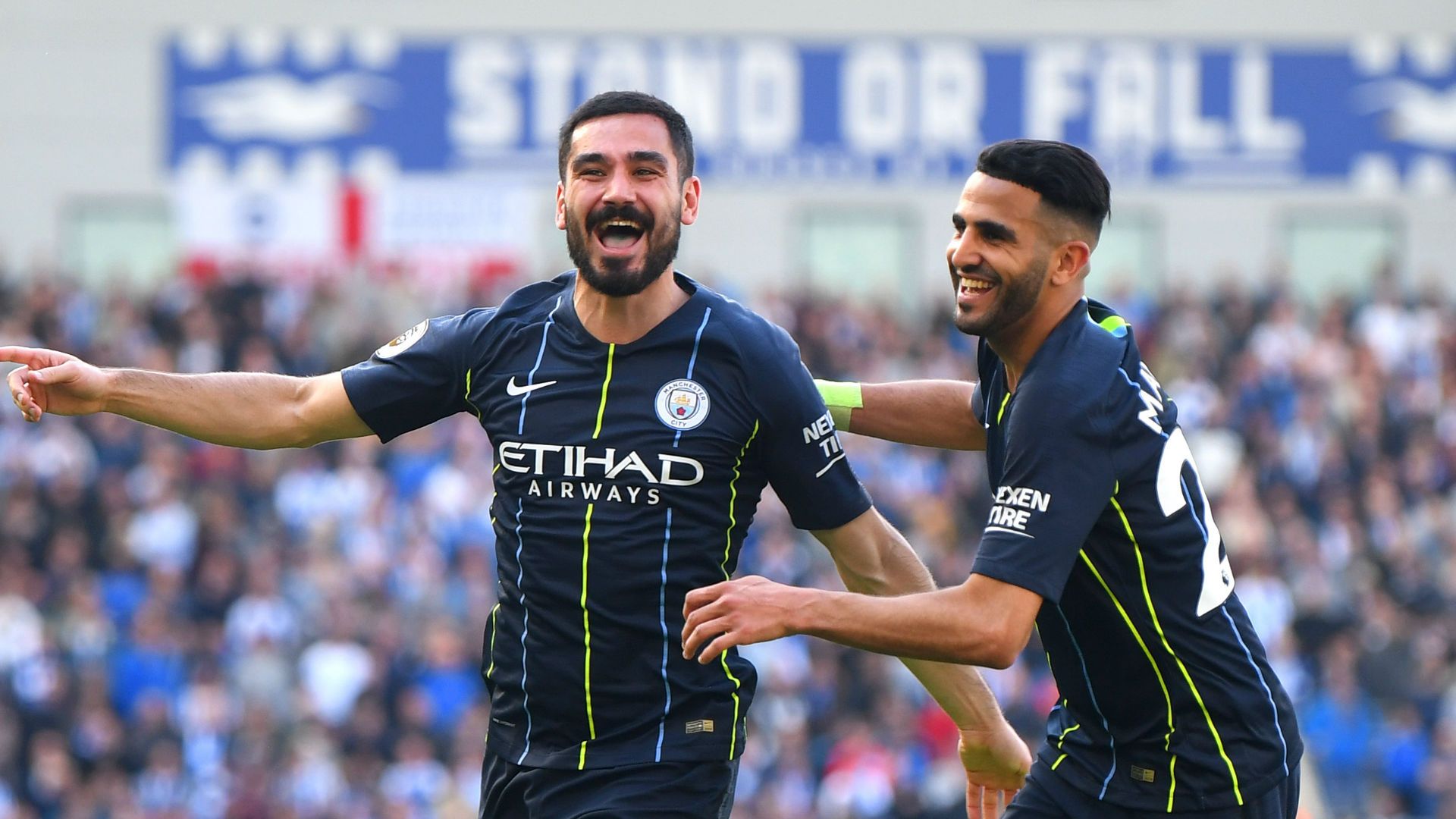 Gundogan Mahrez Manchester City 2019
