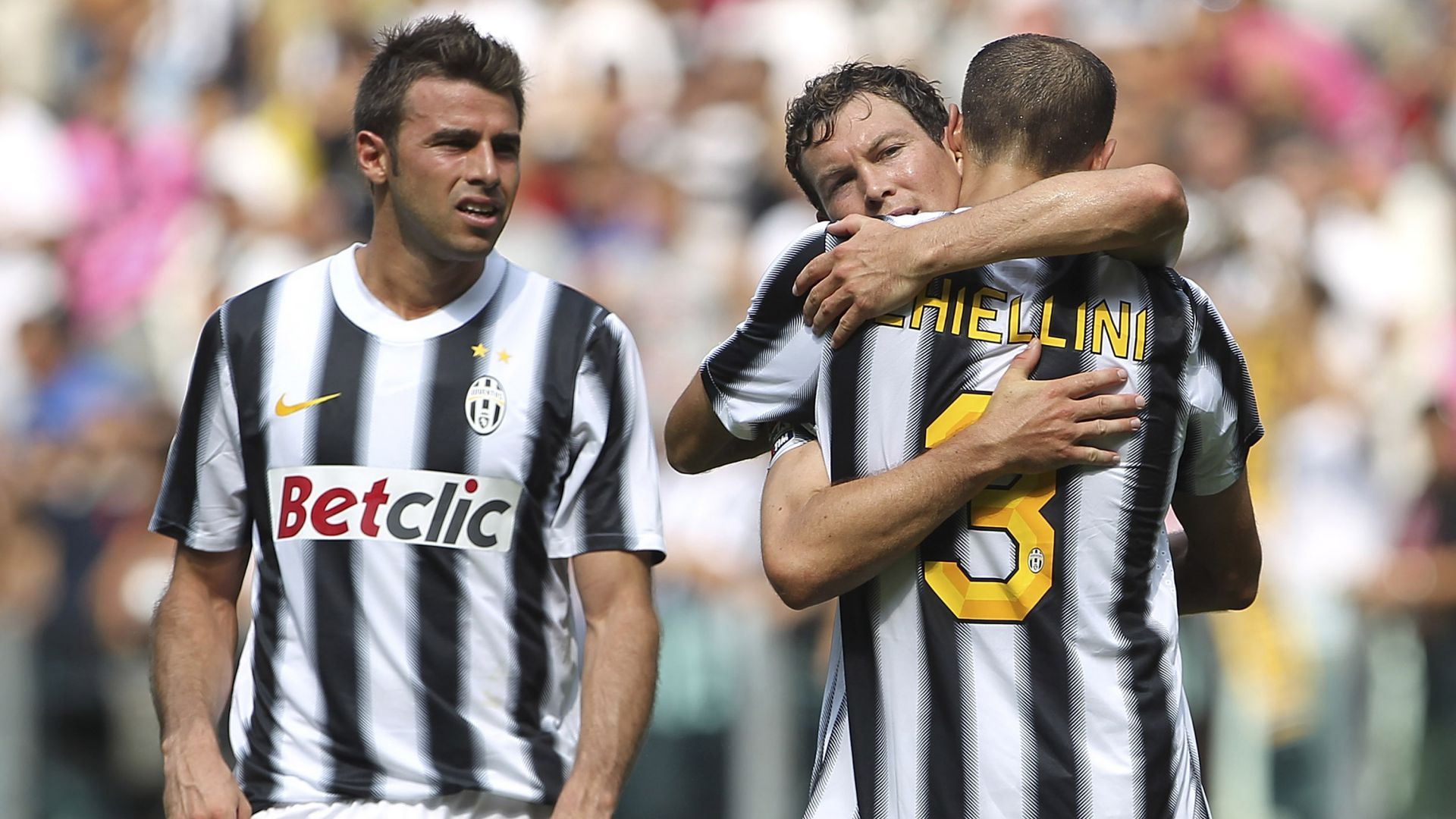 Barzagli Chiellini Lichtsteiner - Juventus