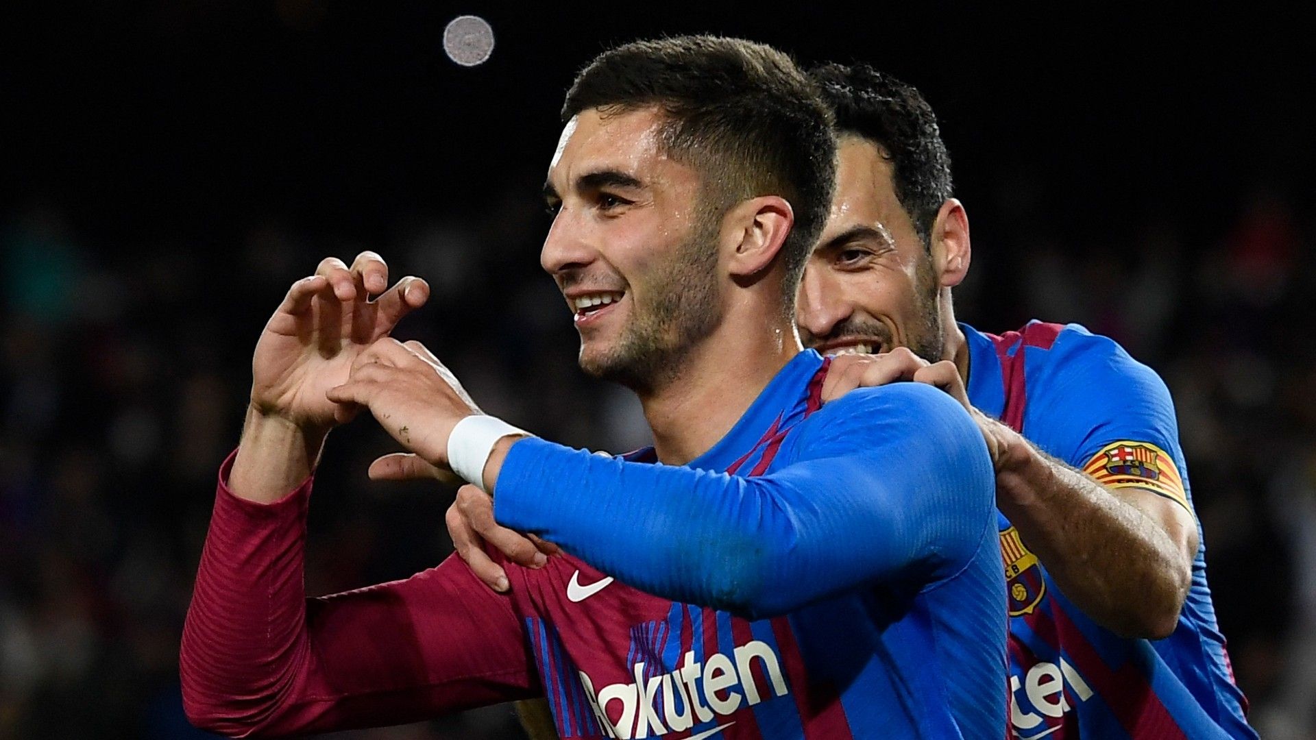 Ferran Torres Barcelona vs Osasuna La Liga 2021-22