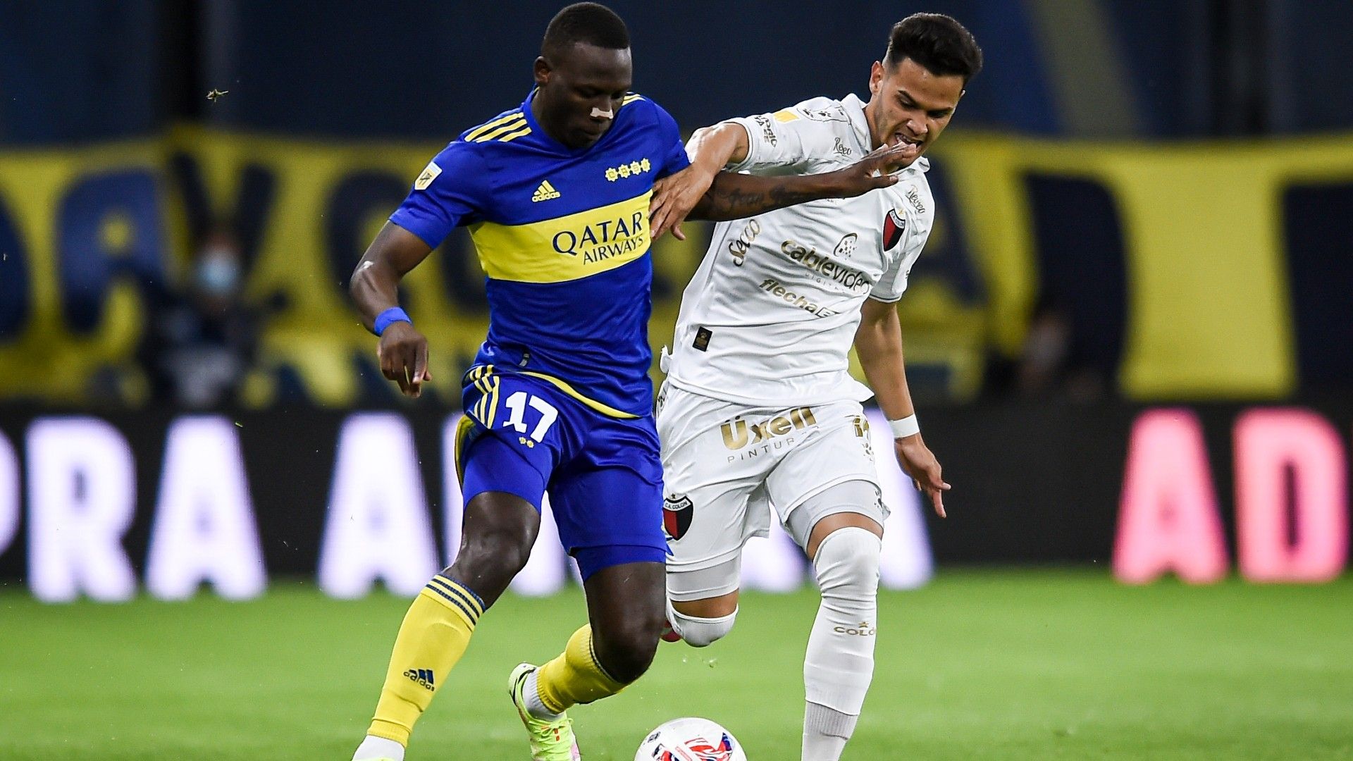 Luis Advincula Boca Colon Torneo Liga Profesional 26092021