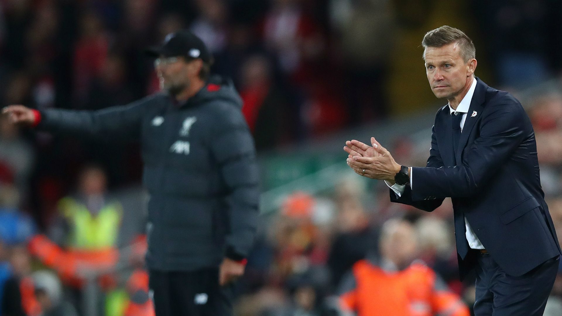 Jesse Marsch Salzburg Jurgen Klopp Liverpool