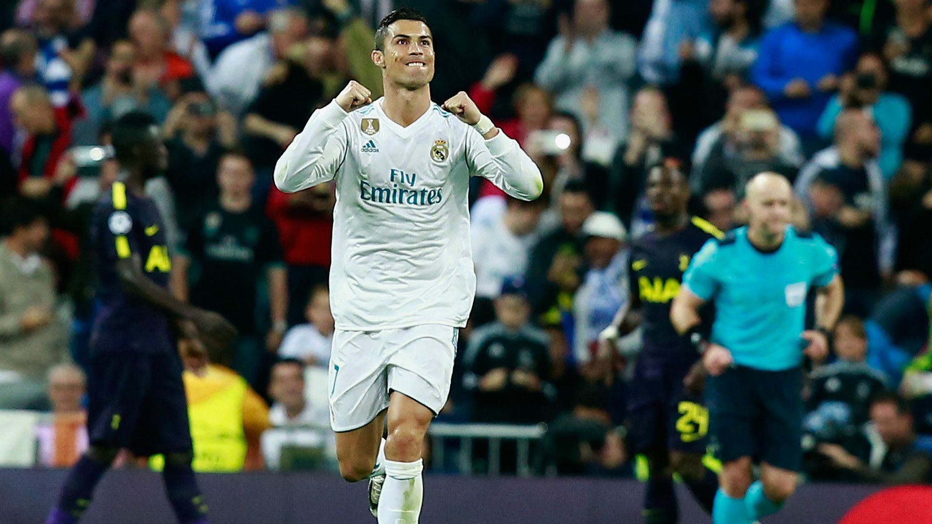 CRISTIANO RONALDO REAL MADRID TOTTENHAM CHAMPIONS LEAGUE