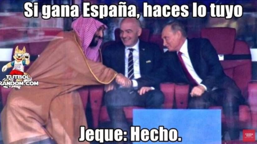 Memes España Rusia 010718