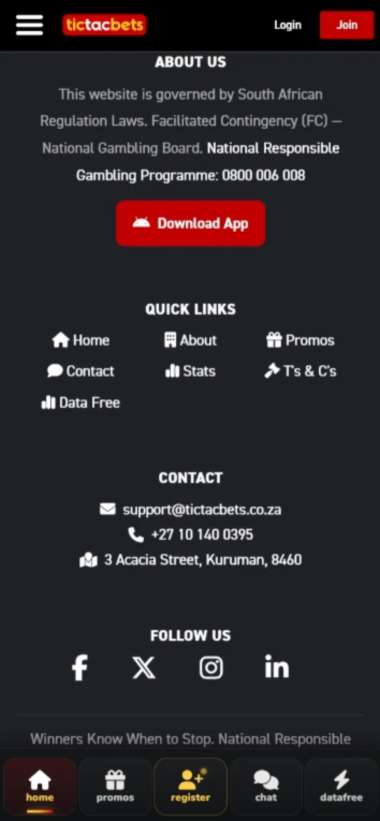 Tic Tac Bets App Download for Android