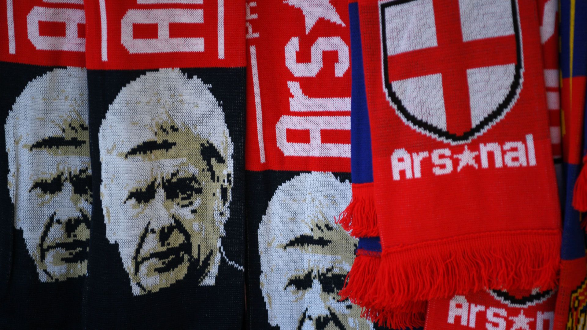 Arsenal Arsene Wenger scarves