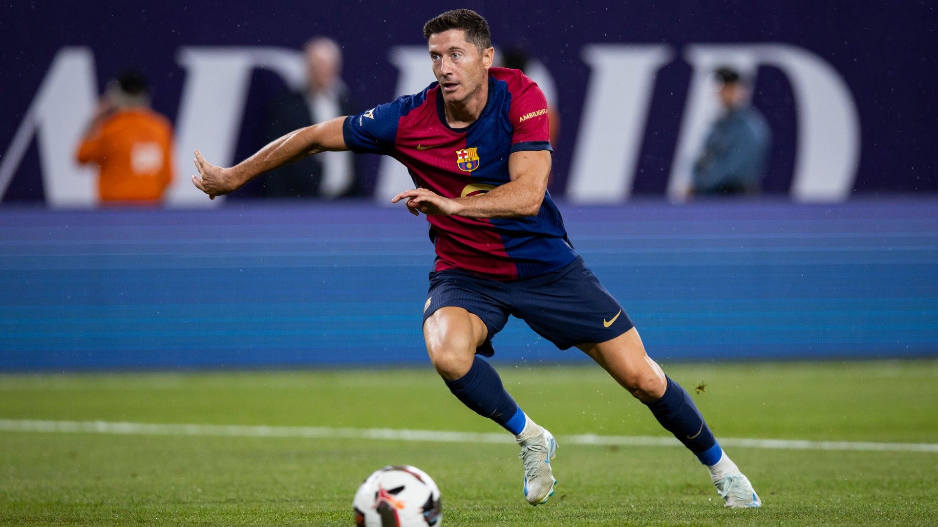 Robert Lewandowski Barcelona pretemporada 2024