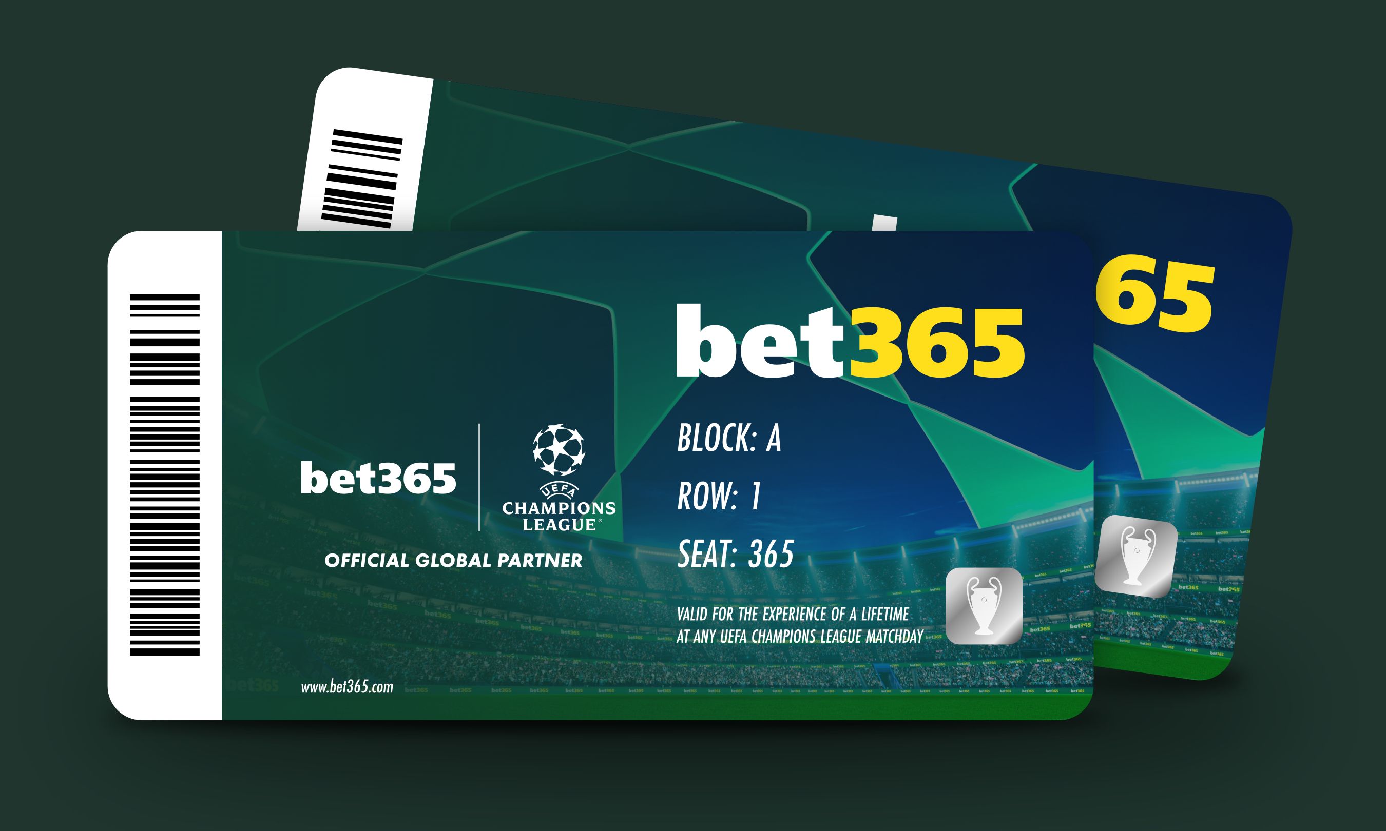 bet365 ticket giveaway