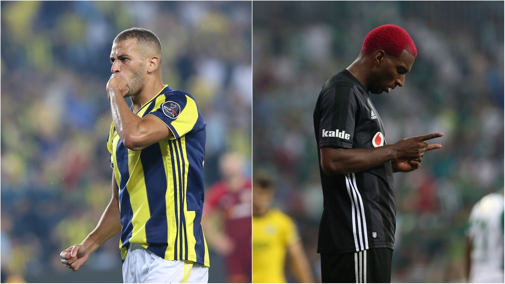 Islam Slimani Ryan Babel Fenerbahce Besiktas GFX