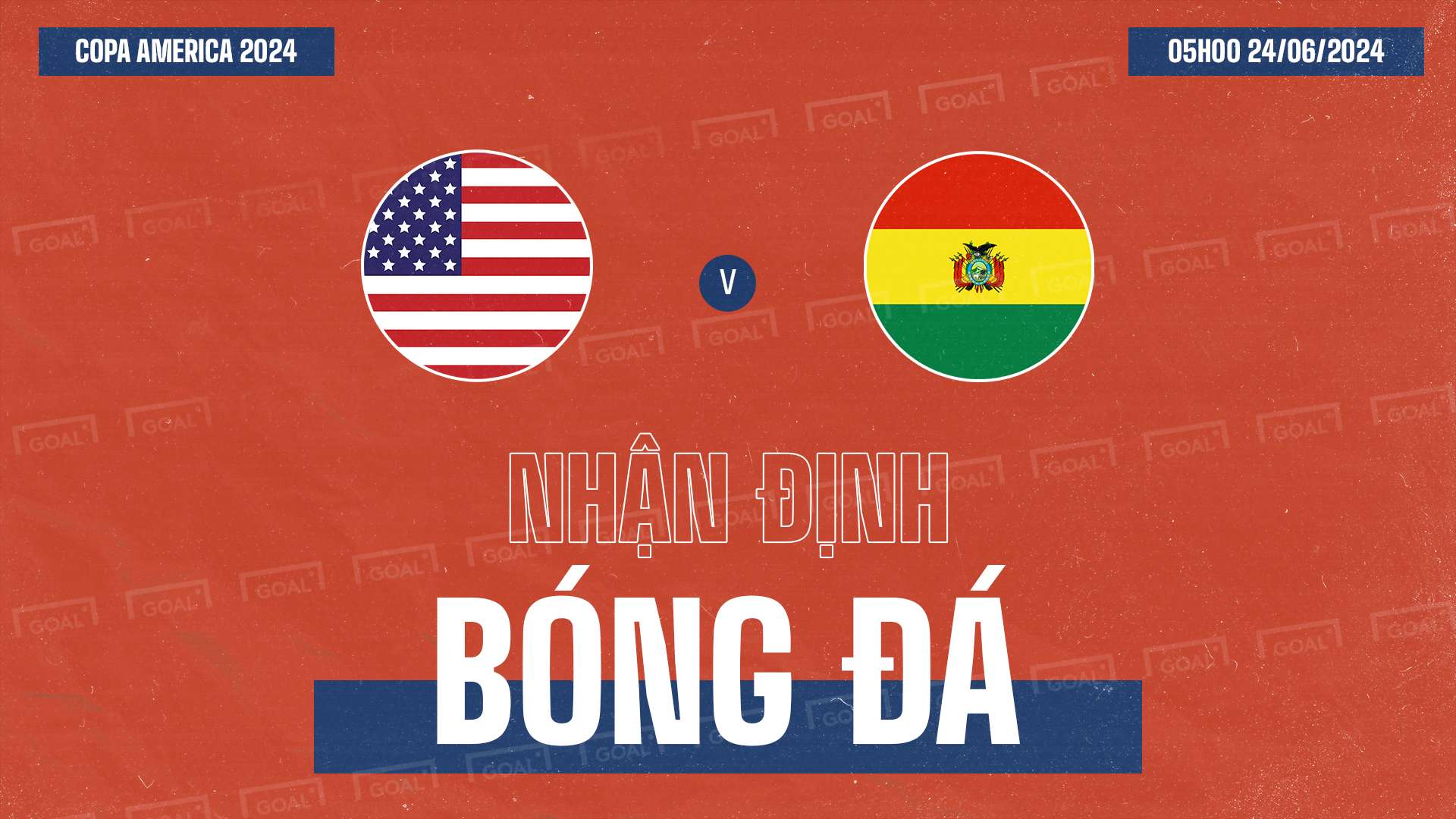 USA vs Bolivia Copa America 2024 GFX