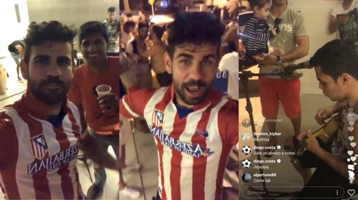 Diego Costa Instagram Live